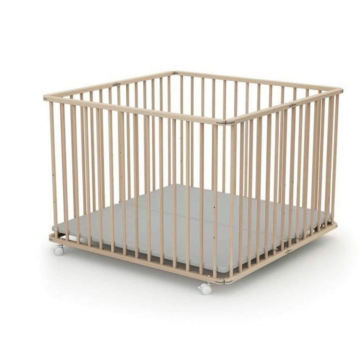Parque de juegos WEBABY 100 x 100 cm Beige