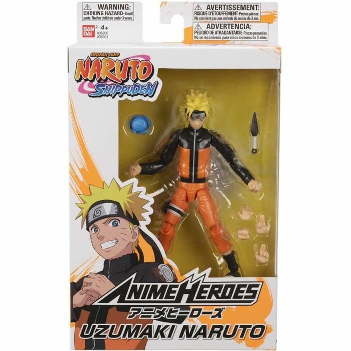 Przegubowa Figura Naruto Uzumaki - Anime Heroes 17 cm - Image 2