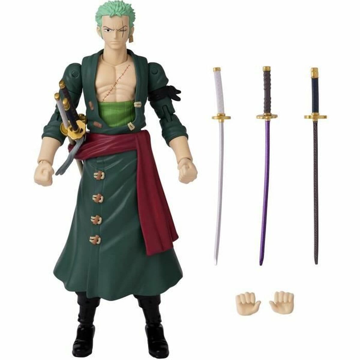 Przegubowa Figura One Piece Anime Heroes - Roronoa Zoro 17 cm - Image 2