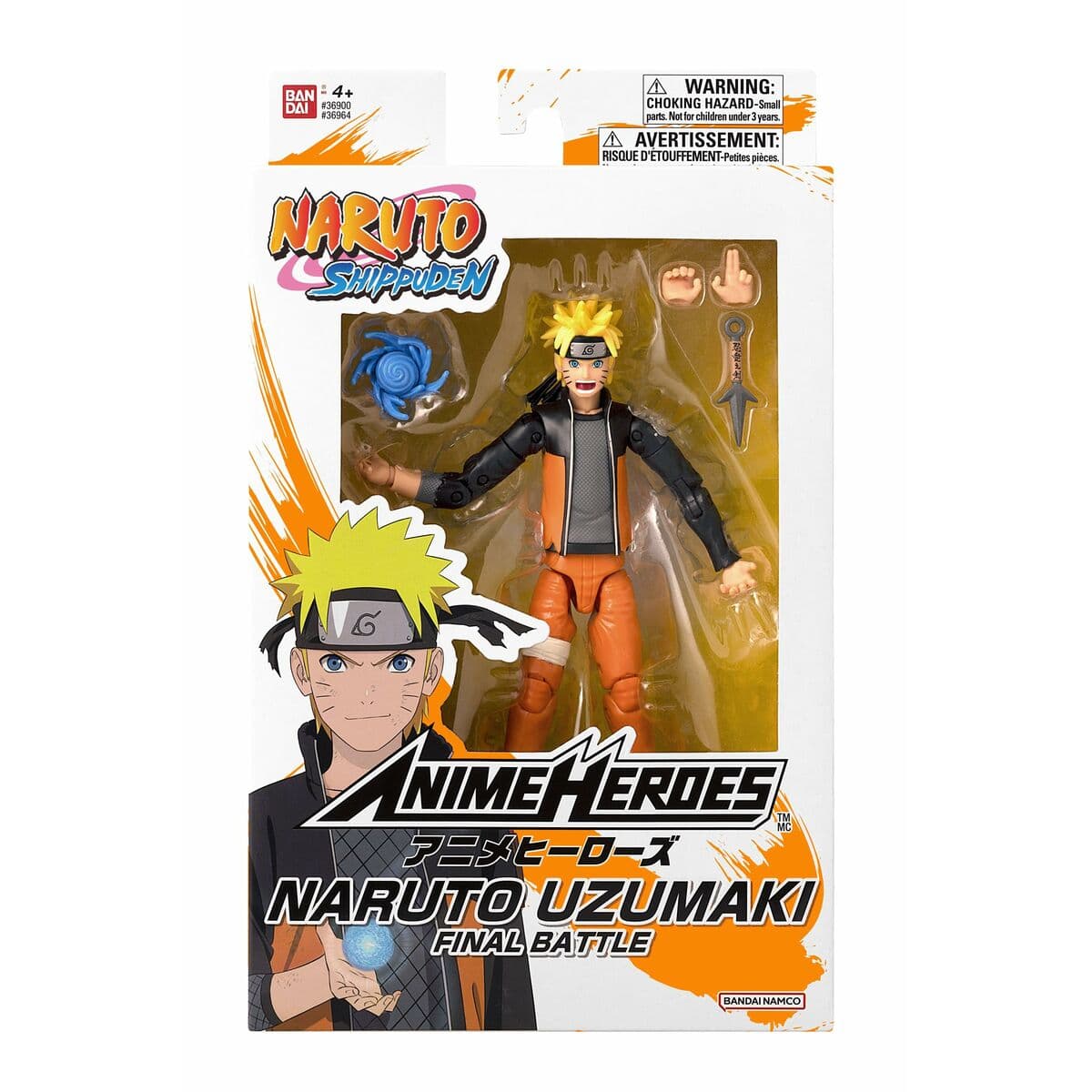 Przegubowa Figura Bandai Naruto Ukumaki - Final Battle 17 cm - Image 7