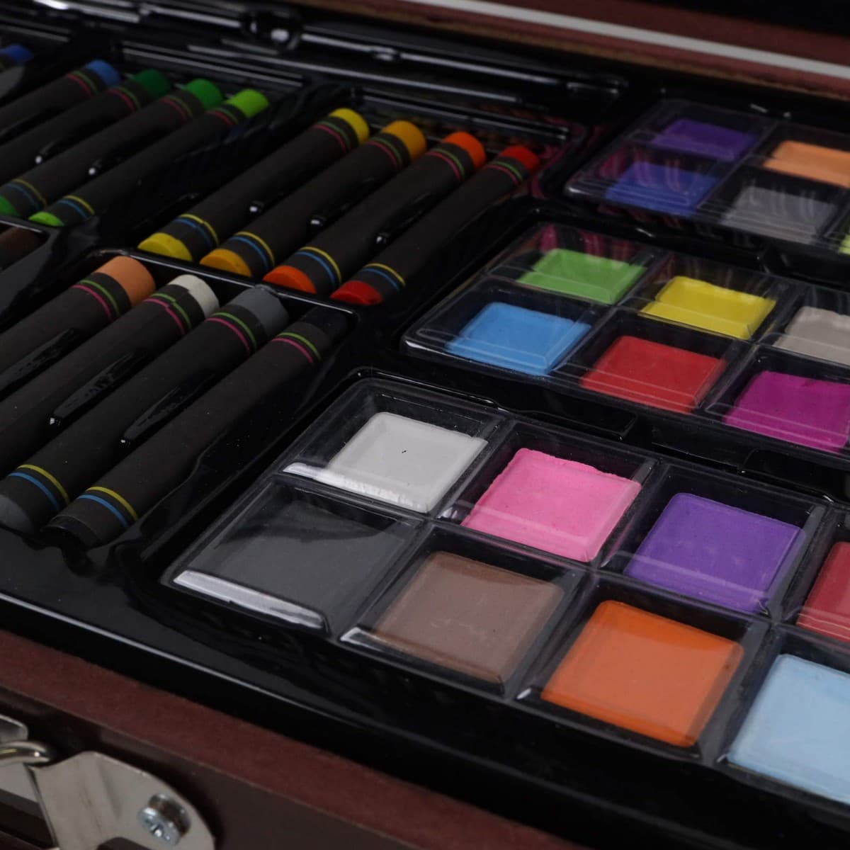 Malerei-Set MGM Artist's Hand Aktentasche Holz 140 Stücke - Image 4