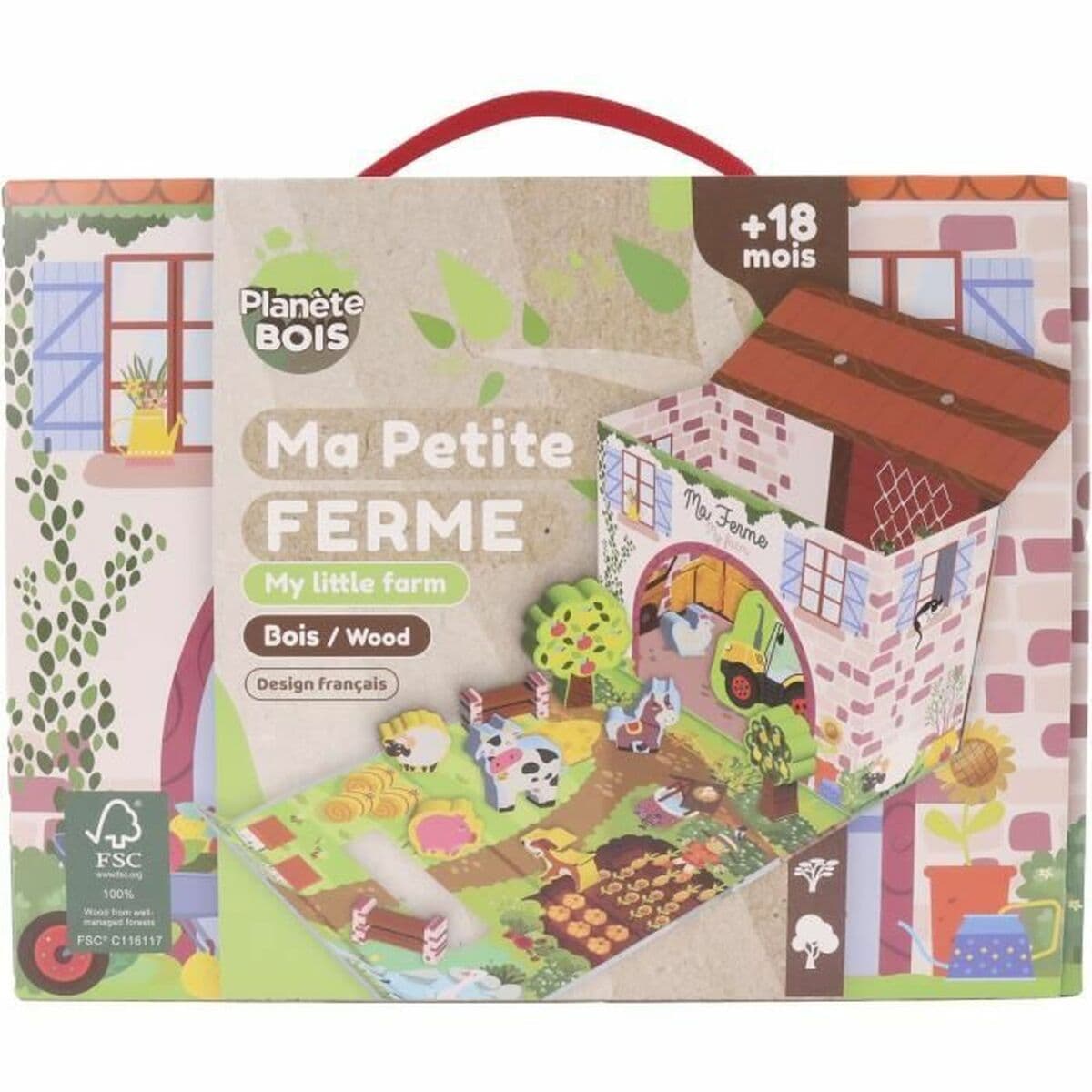 Playset Planete bois Ma petite ferme - Image 3