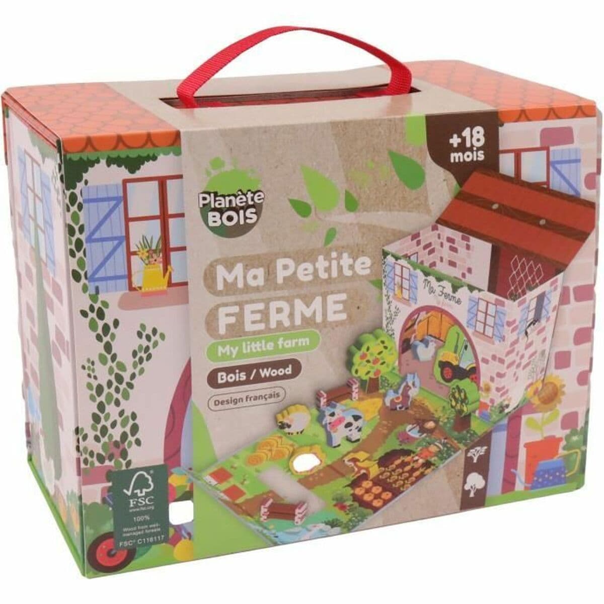 Playset Planete bois Ma petite ferme - Image 4
