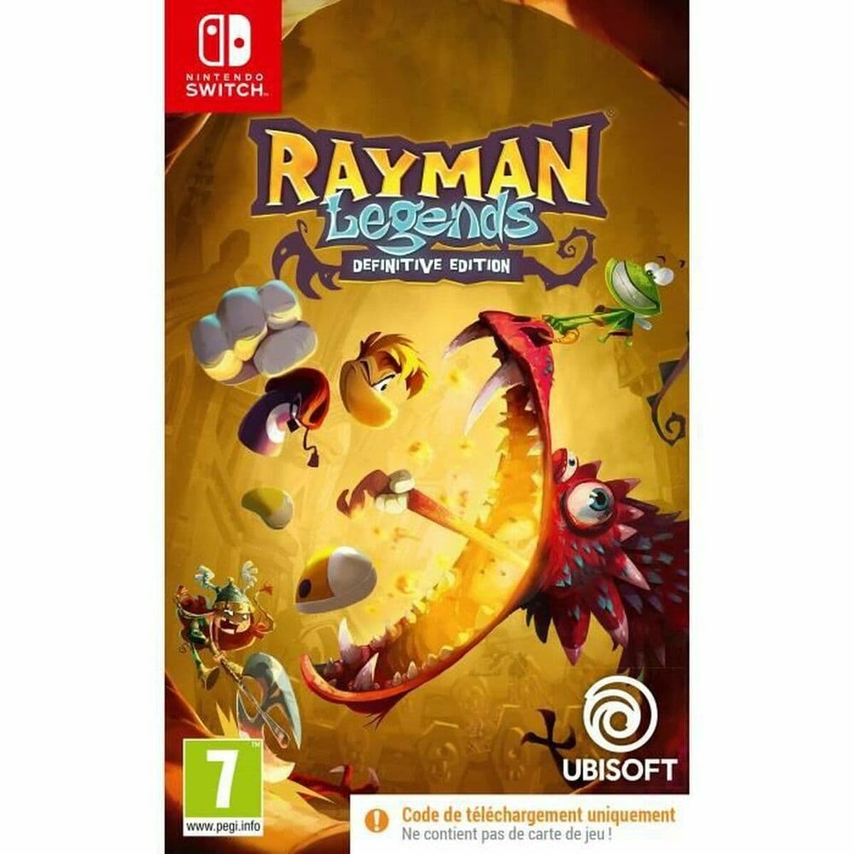 Videospēle priekš Switch Ubisoft Rayman Legends Definitive Edition Lejupielādēt kodu - Image 2