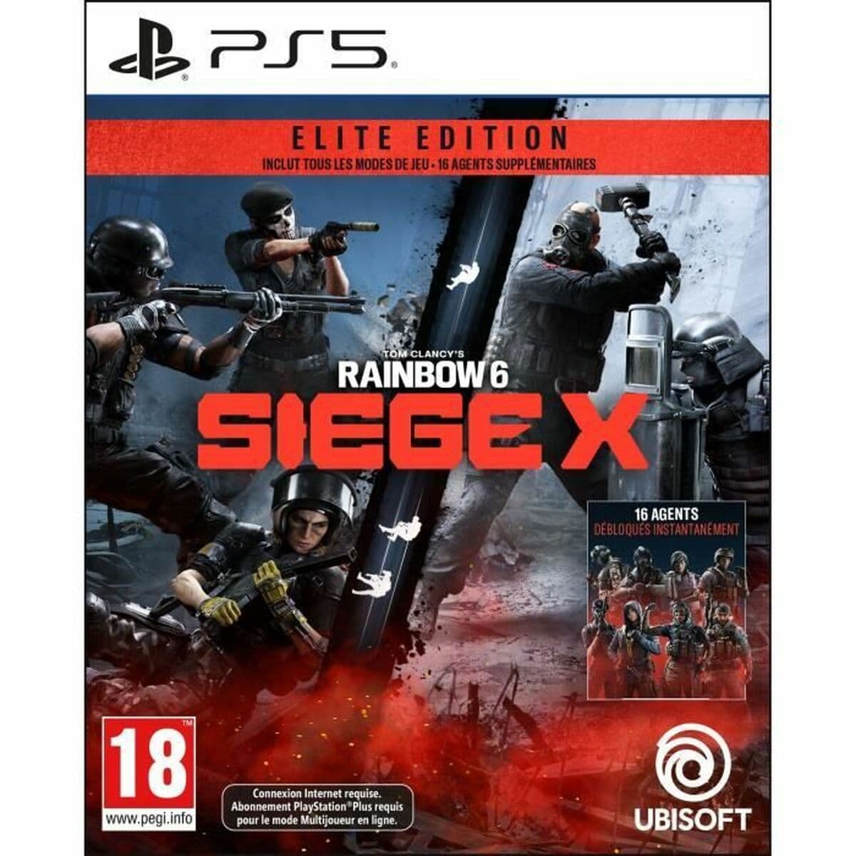 PlayStation 5-videogame Ubisoft Rainbow 6 Siege X - Elite Edition