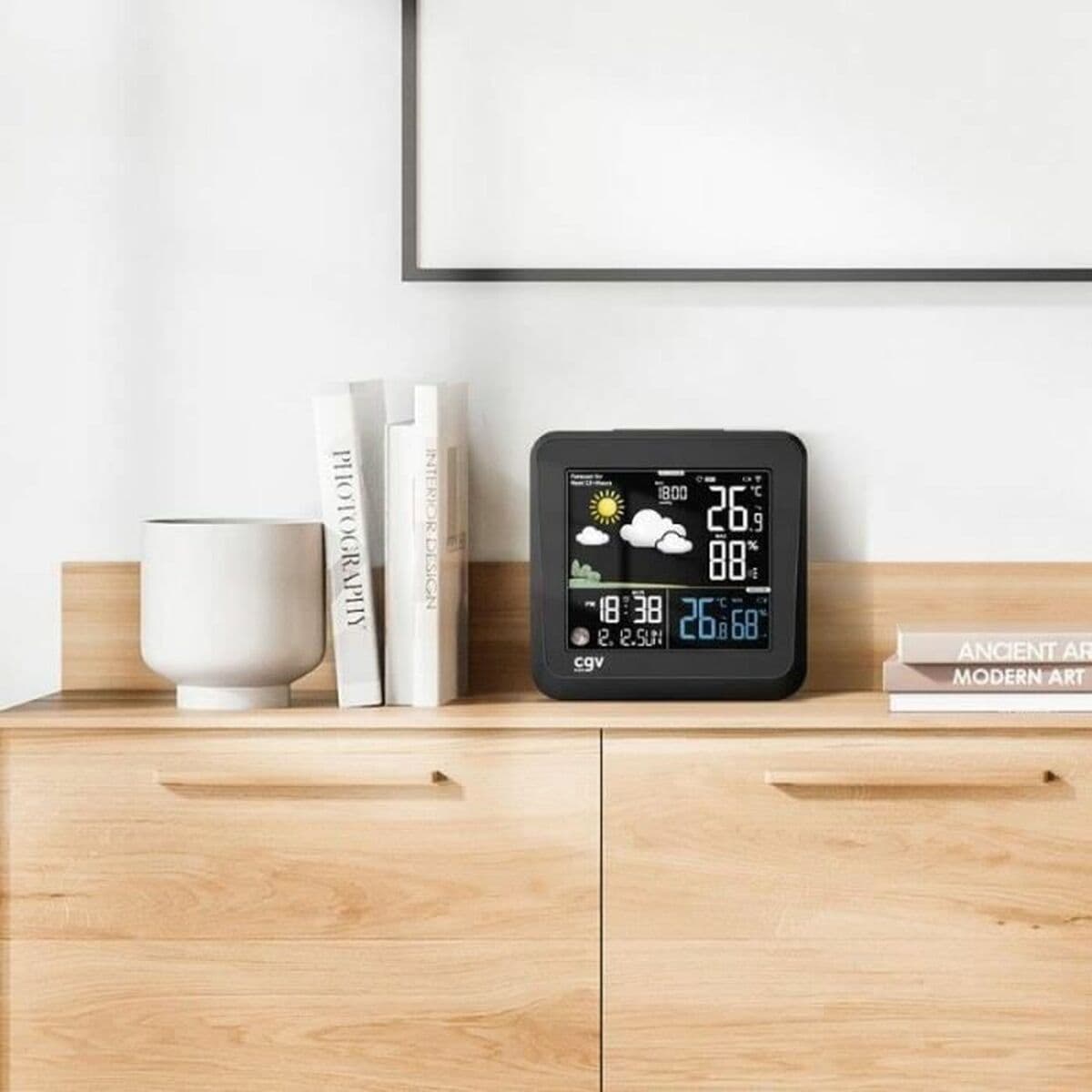 Estación Meteorológica Multifunción CGV MY METEO-1NC Negro - Image 4