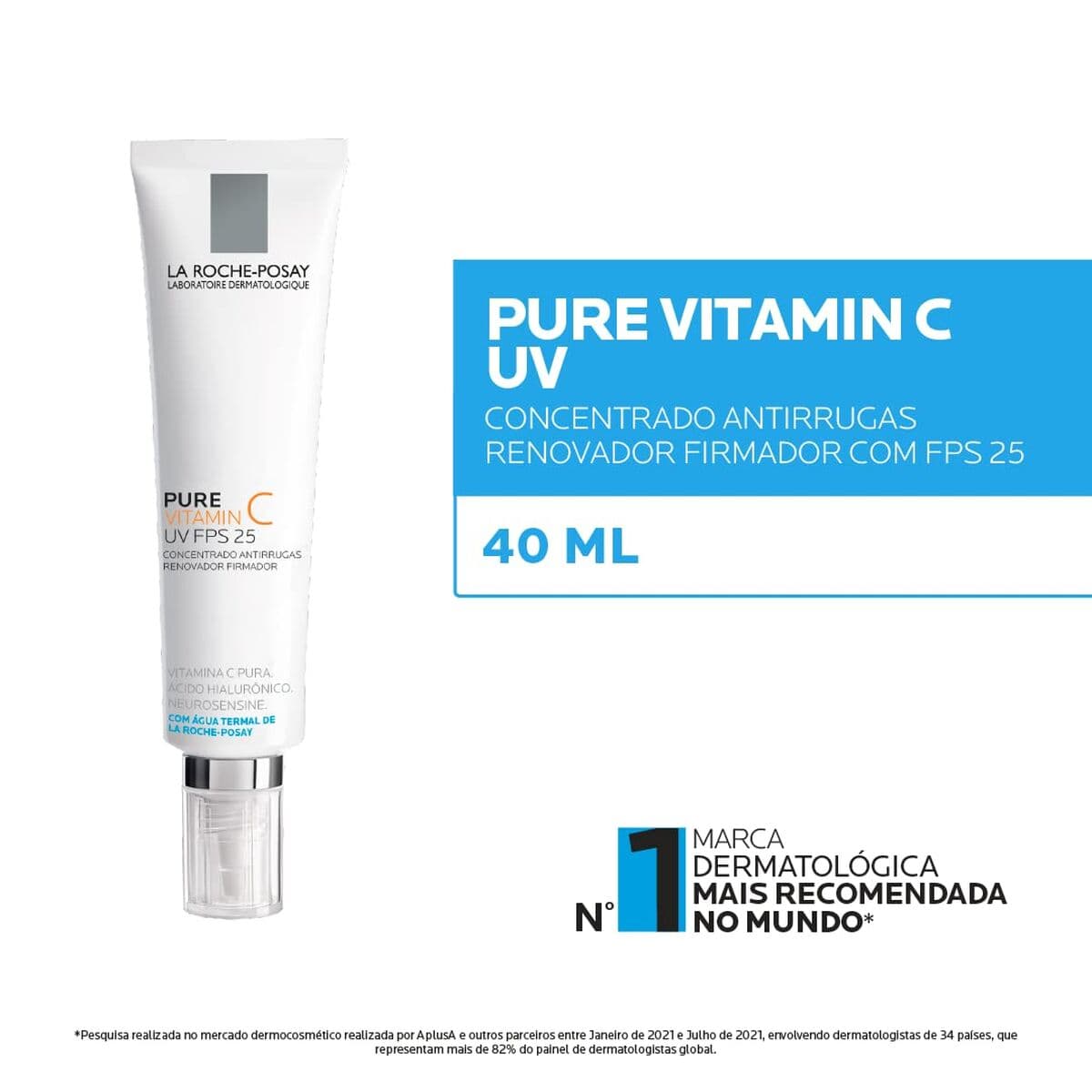 Tratamiento Facial Reafirmante La Roche Posay REDERMIC UV Spf 25 40 ml - Image 3