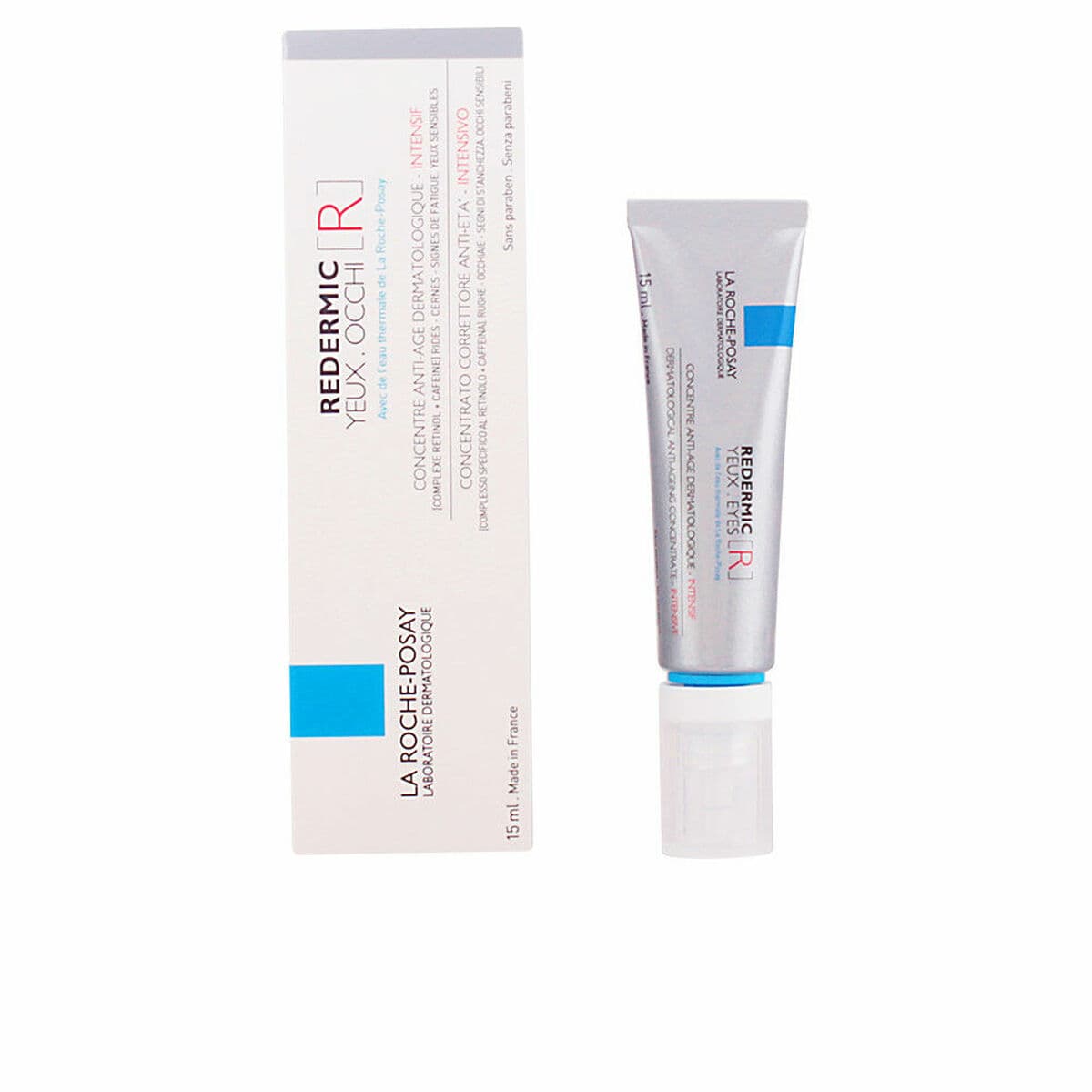 Crema Antiedad para el Contorno de Ojos La Roche Posay Redermic R 15 ml Antiedad