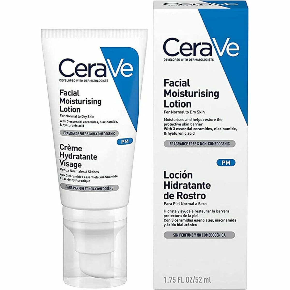 Loción Facial Hidratante CeraVe CERAVE MOISTURISING 52 ml
