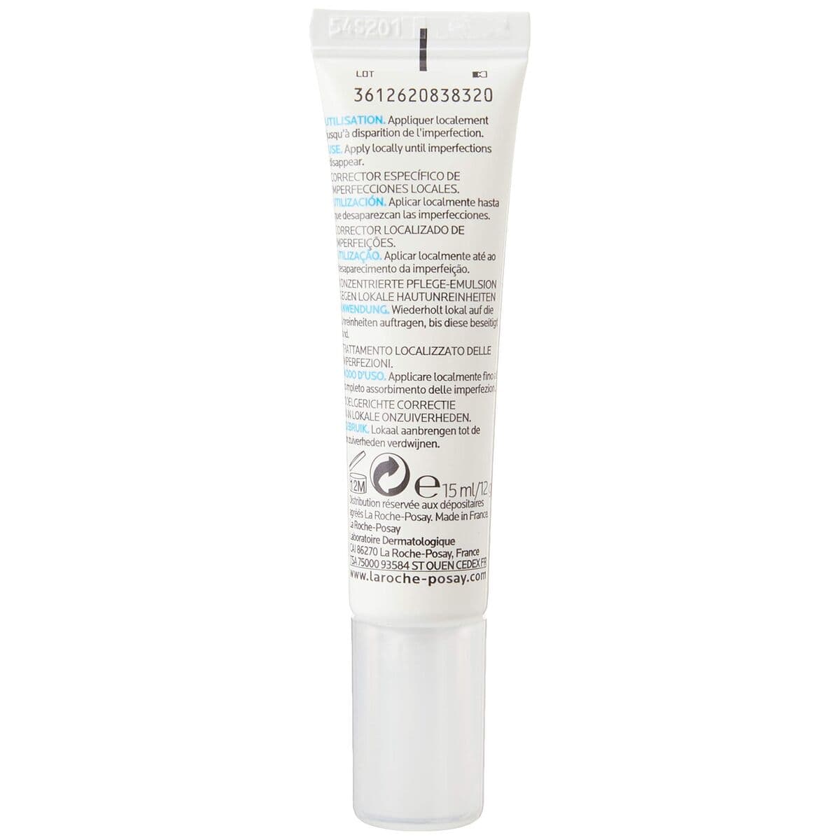 Tratamiento Anti-imperfecciones La Roche Posay EFFACLAR 15 ml - Image 4