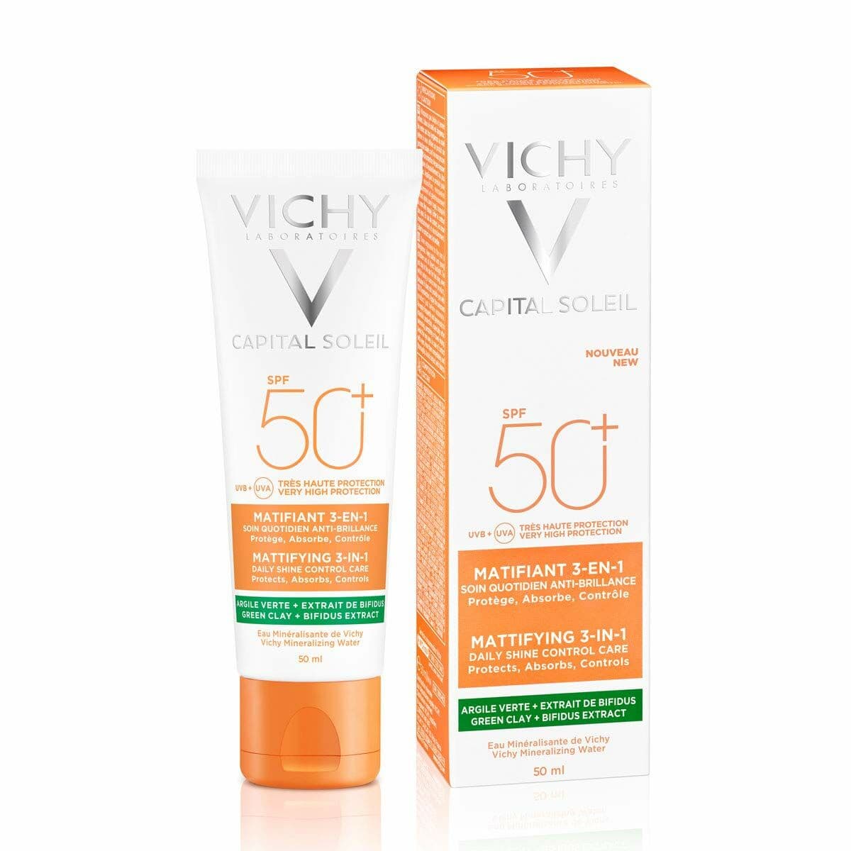 Crema Facial Vichy Capital Soleil Spf 50 Spf 50+ 50 ml Piel Sensible