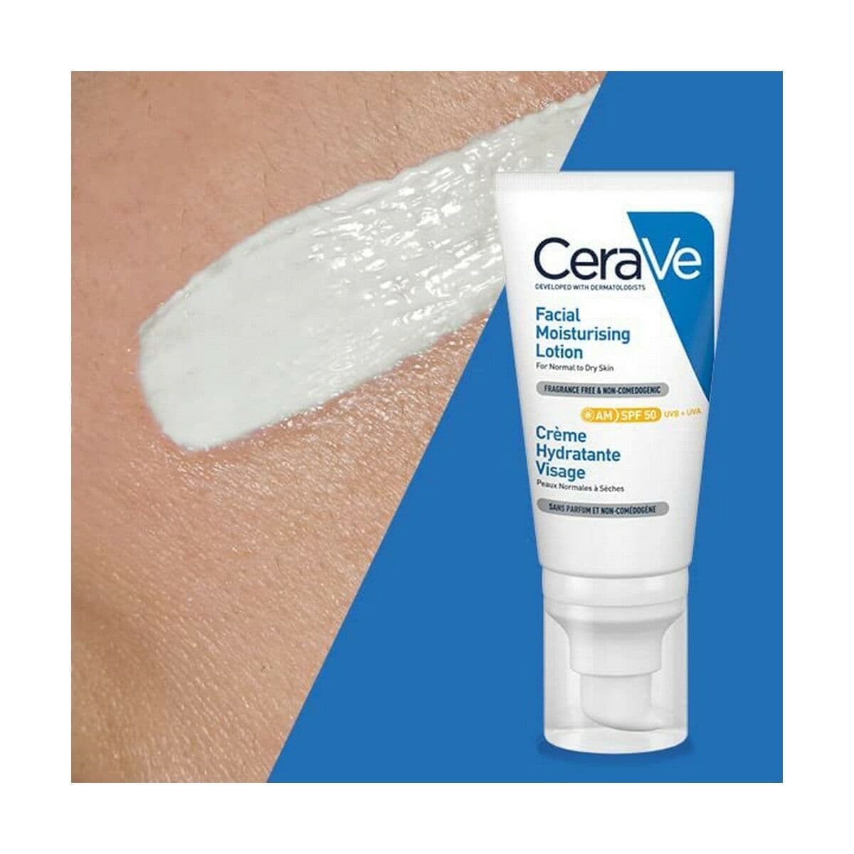 Sonnenschutz CeraVe Facial Moisturising Lotion Spf 50 52 ml - Image 2