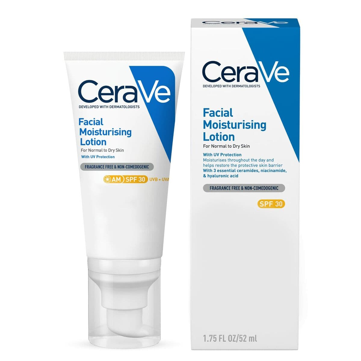 Crema de Día CeraVe CERAVE MOISTURISING Spf 30 52 ml