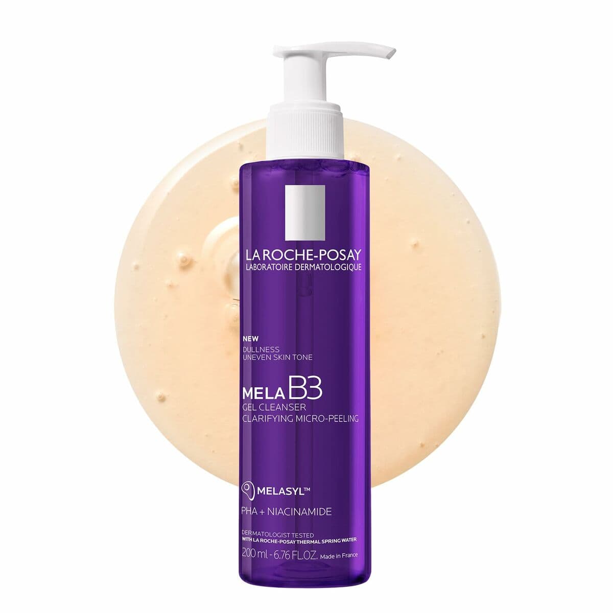 Gel Limpiador Facial La Roche Posay MELA B3 200 ml Unificante - Image 2