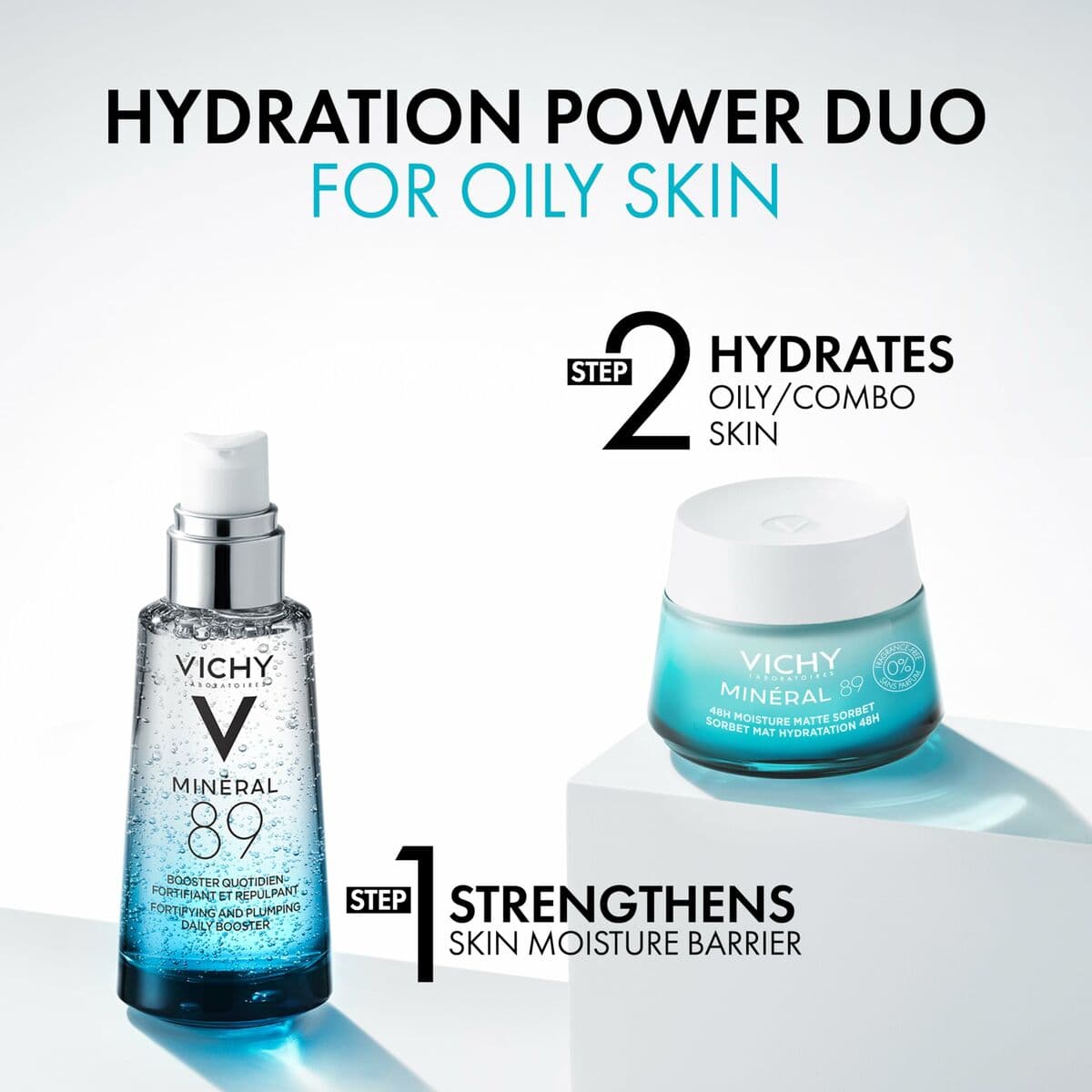 Feuchtigkeitsgel Vichy MINÉRAL 89 50 ml - Image 8