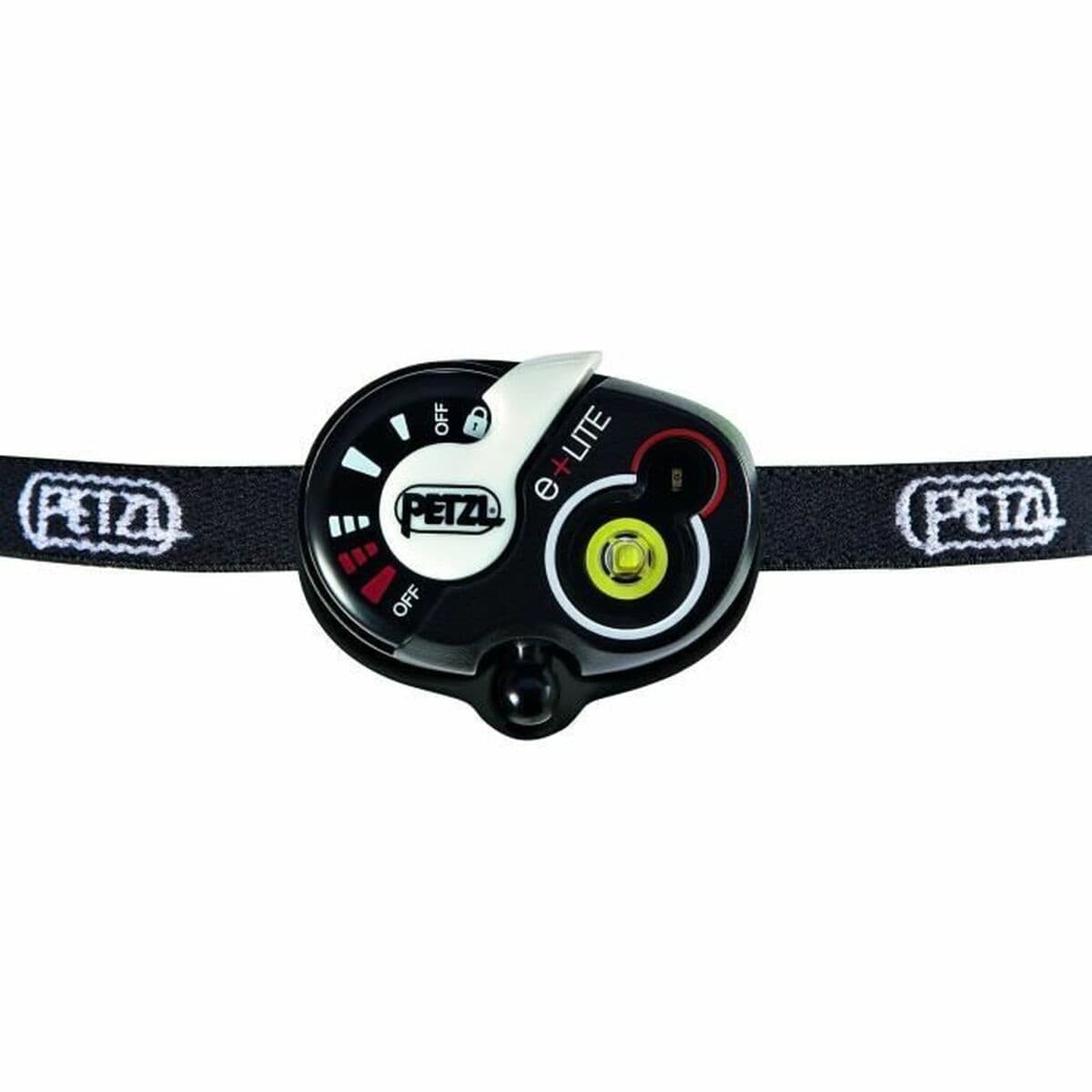 Linterna LED para la Cabeza Petzl E02 Negro Negro/Blanco (1 unidad) - Image 2