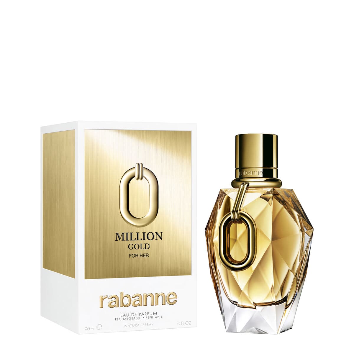 Damenparfüm Paco Rabanne MILLION GOLD 90 ml - Image 2