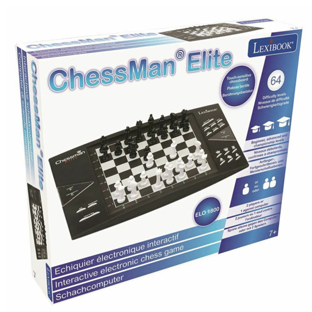Ajedrez Chessman Elite Lexibook Plástico - Image 3