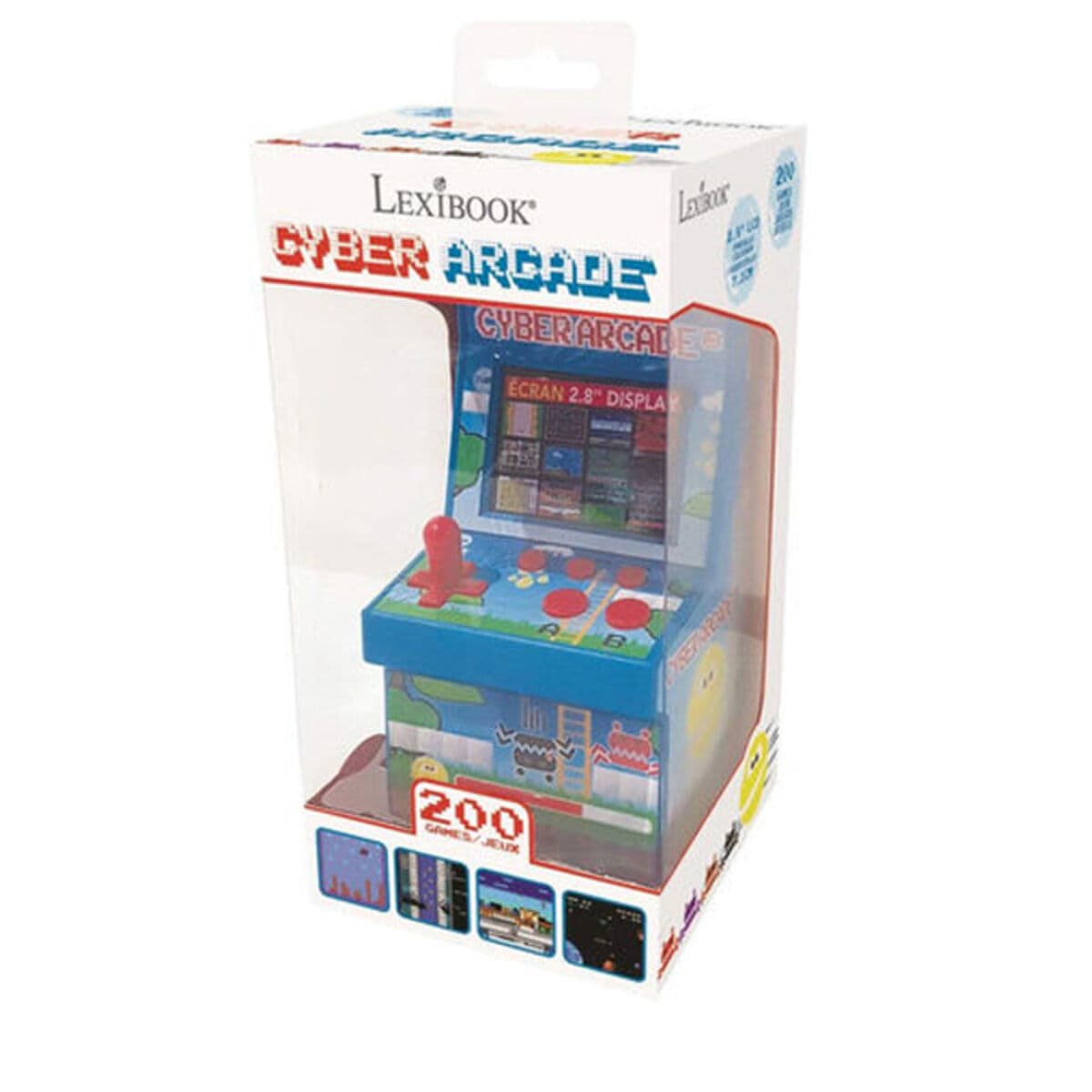 Konsola Cyber Arcade 200 Games Lexibook JL2940 LCD 2,5" - Image 2
