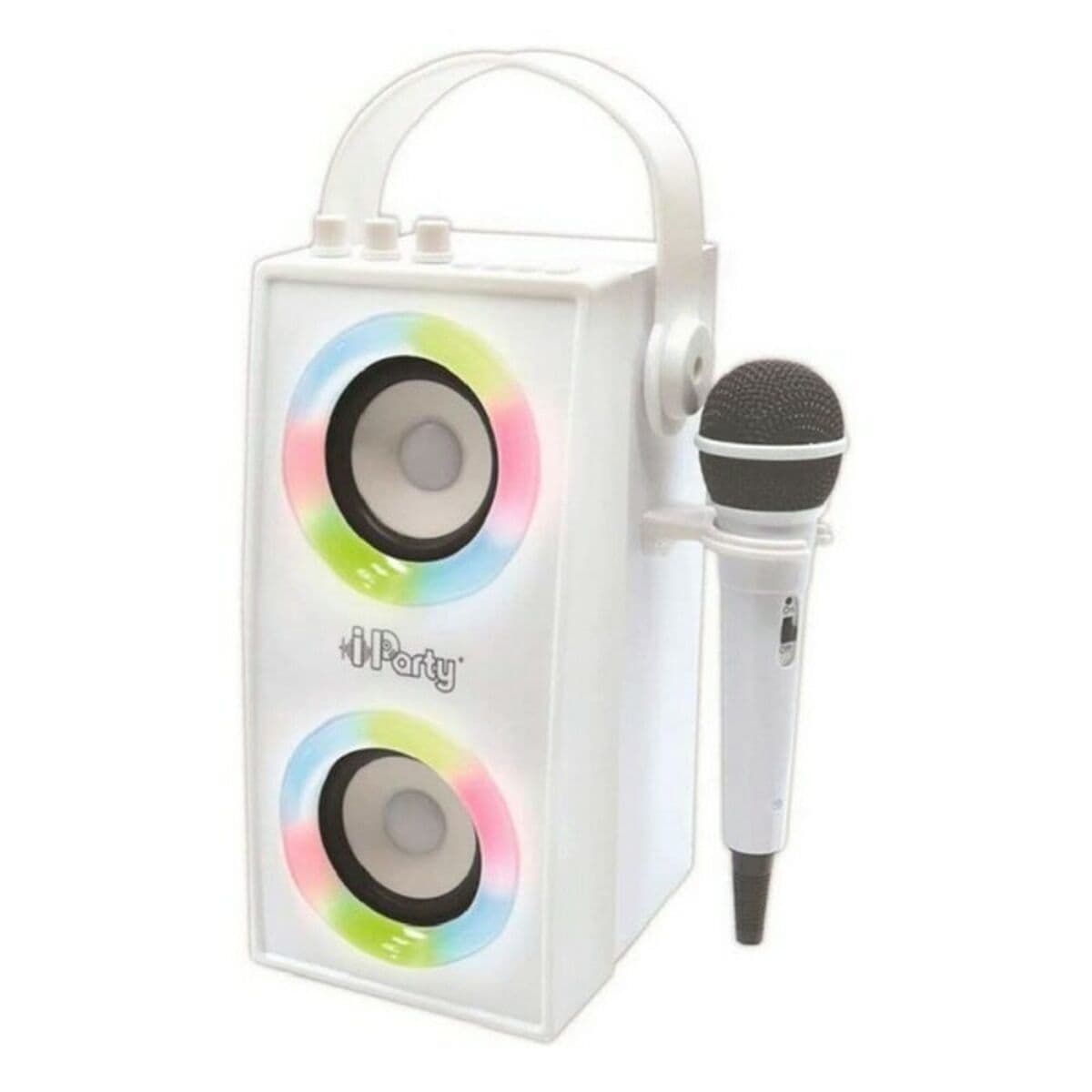 Enceinte Bluetooth Portable avec Microphone iParty Lexibook BTP180Z Blanc Bluetooth - Image 2