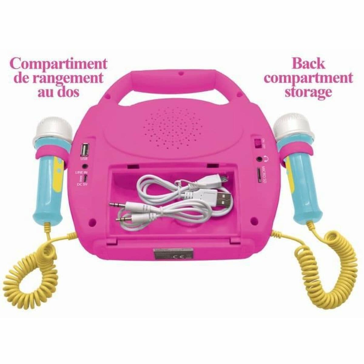 Altoparlante Bluetooth con Microfono Karaoke Lexibook MINNIE MOUSE - Image 2