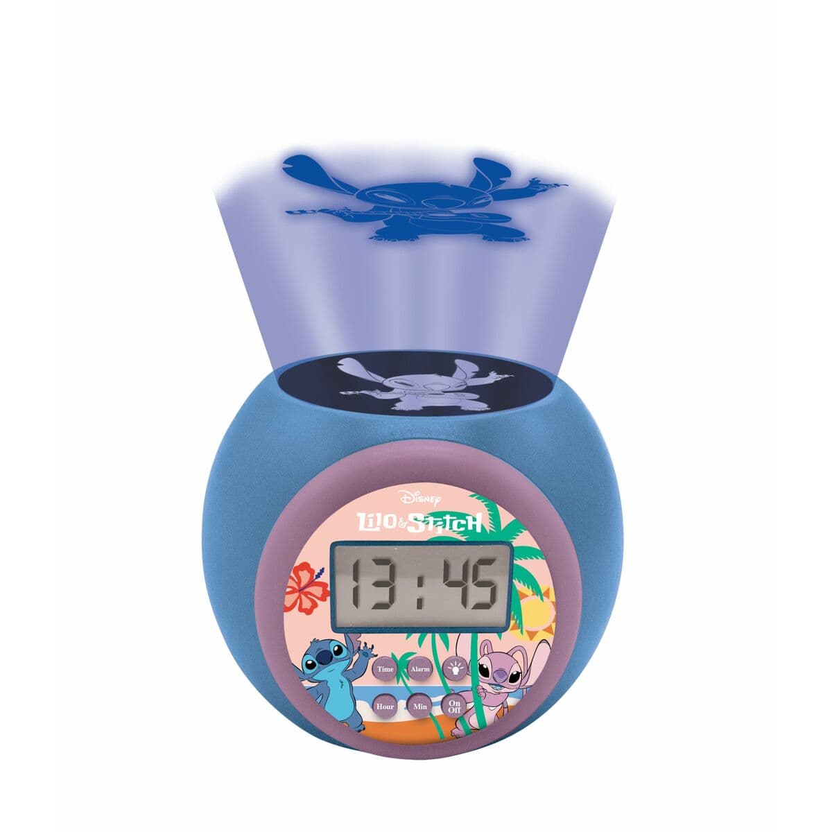 Radio Despertador con Proyector LCD Lexibook Stitch - Image 9