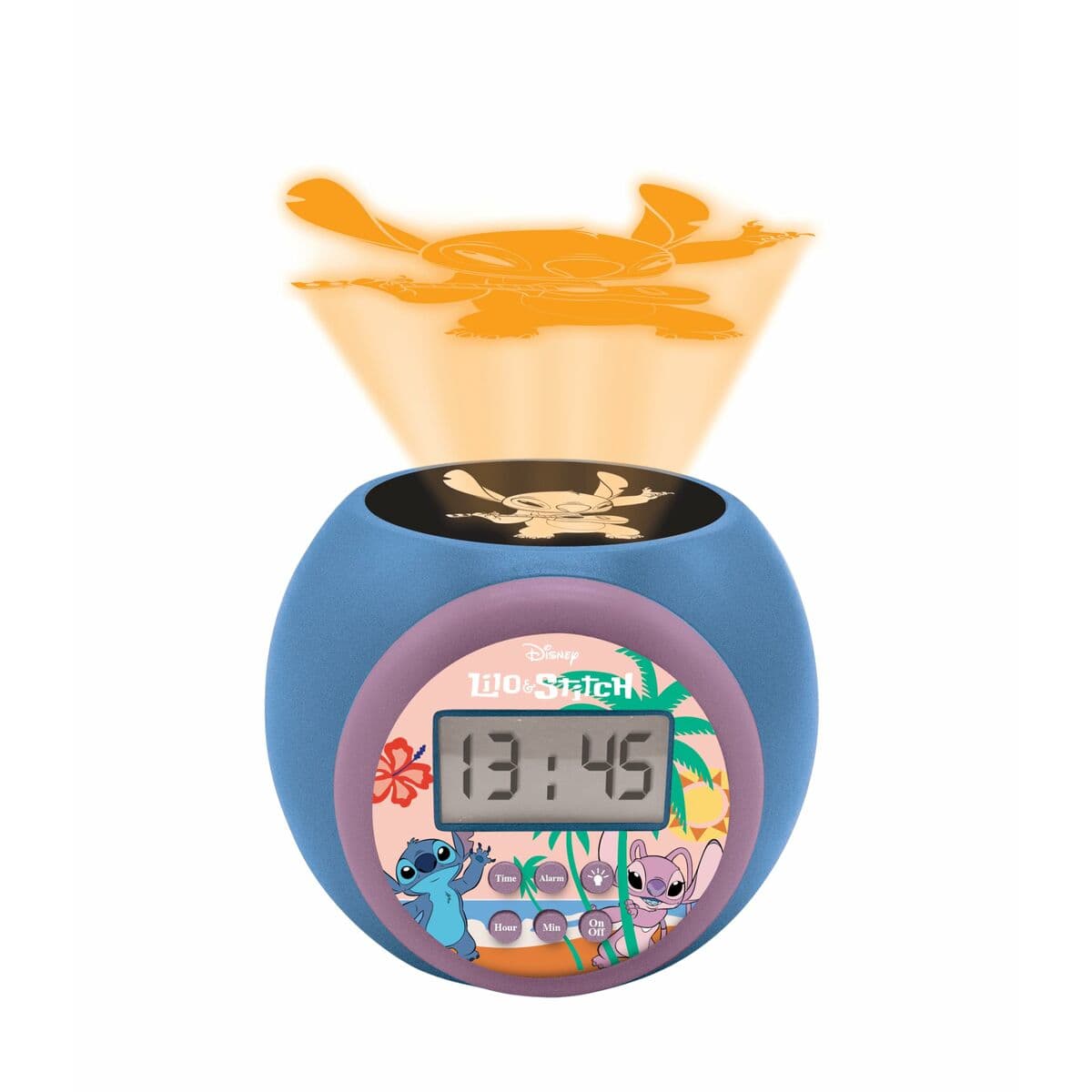 Radio Despertador con Proyector LCD Lexibook Stitch - Image 10