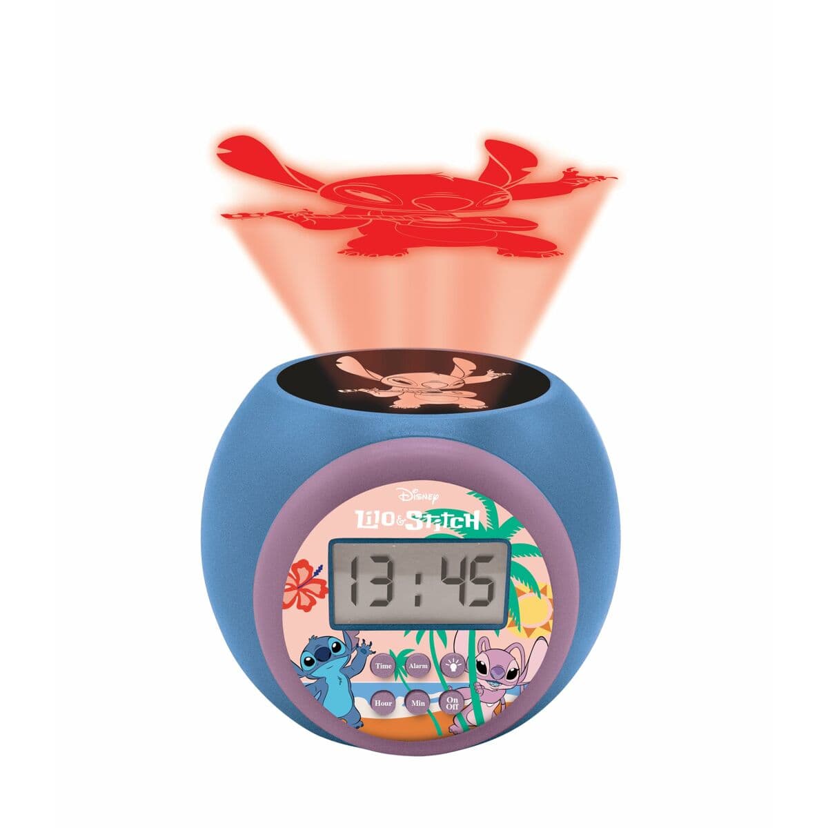 Radio Despertador con Proyector LCD Lexibook Stitch - Image 11