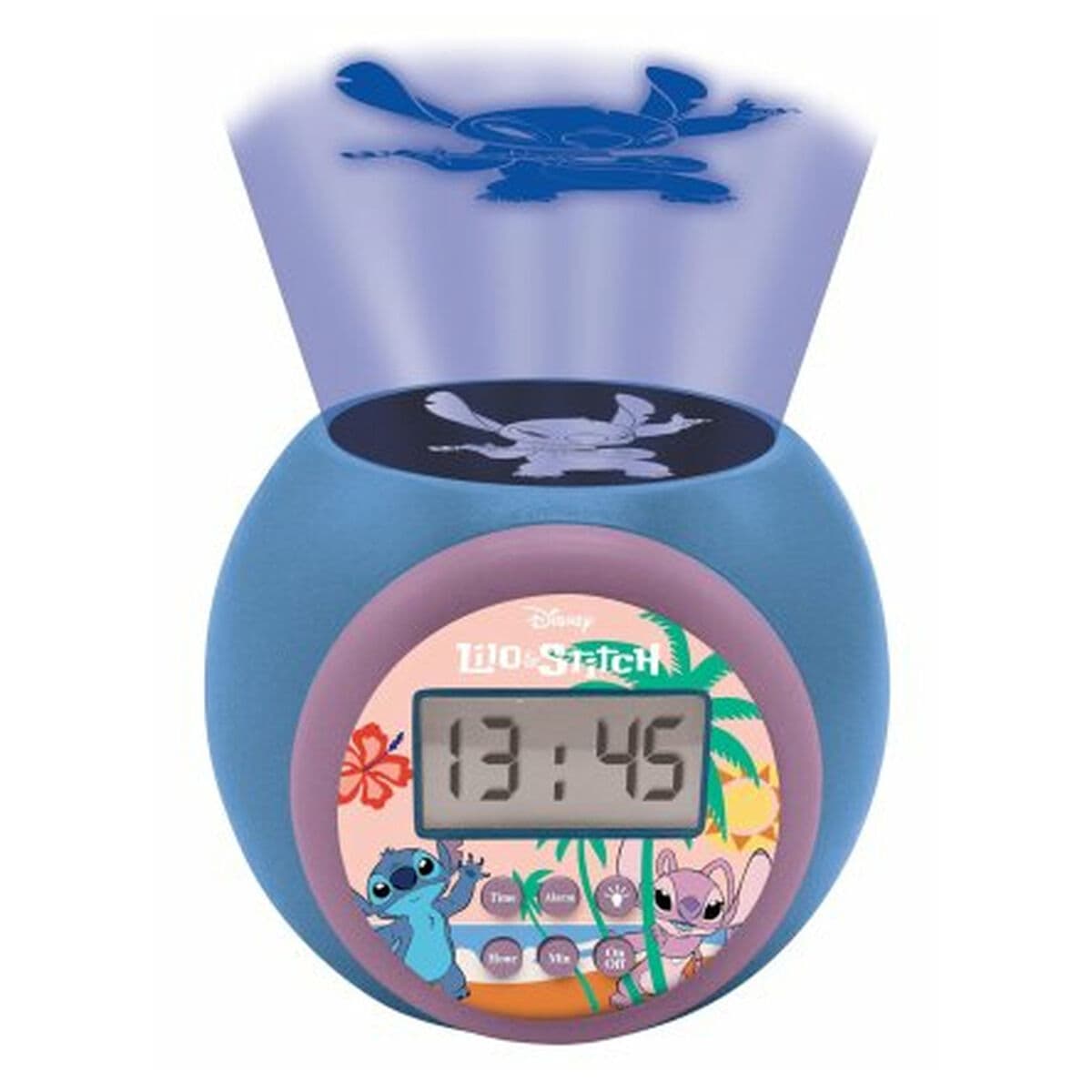Radio Despertador con Proyector LCD Lexibook Stitch - Image 5