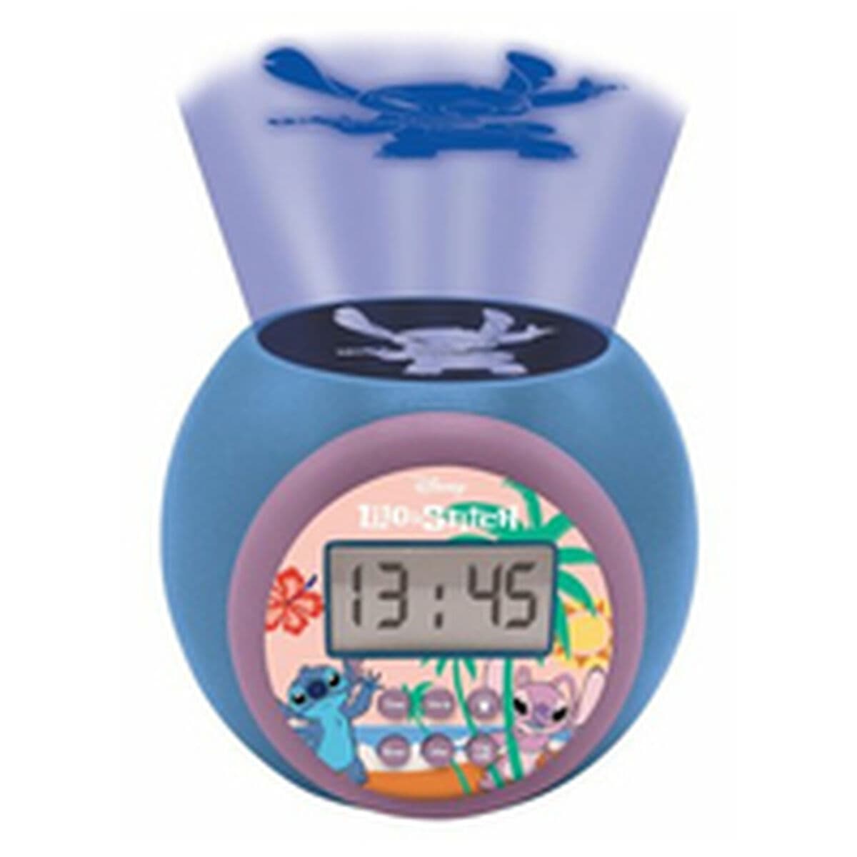 Radio Despertador con Proyector LCD Lexibook Stitch - Image 6