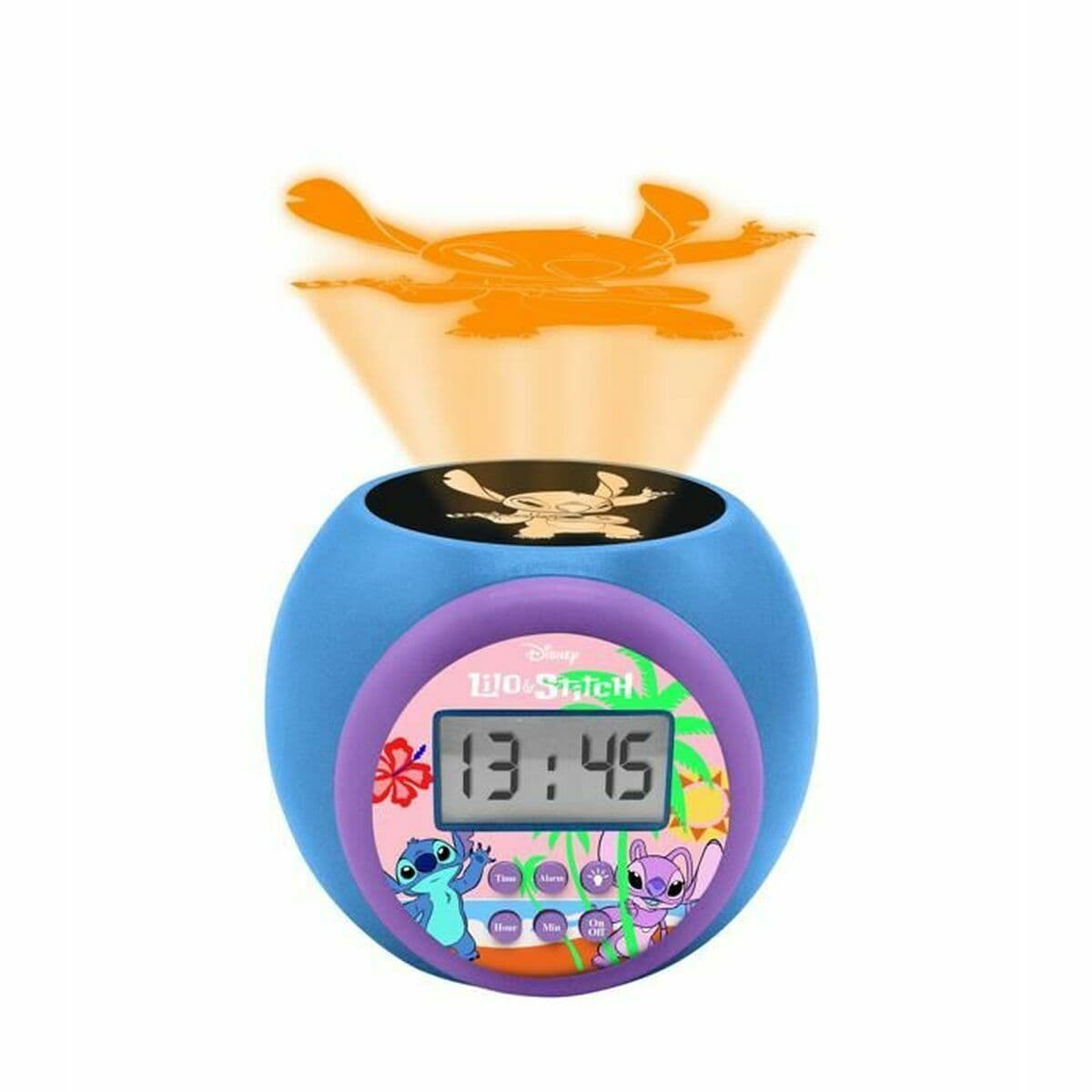 Radio Despertador con Proyector LCD Lexibook Stitch - Image 4