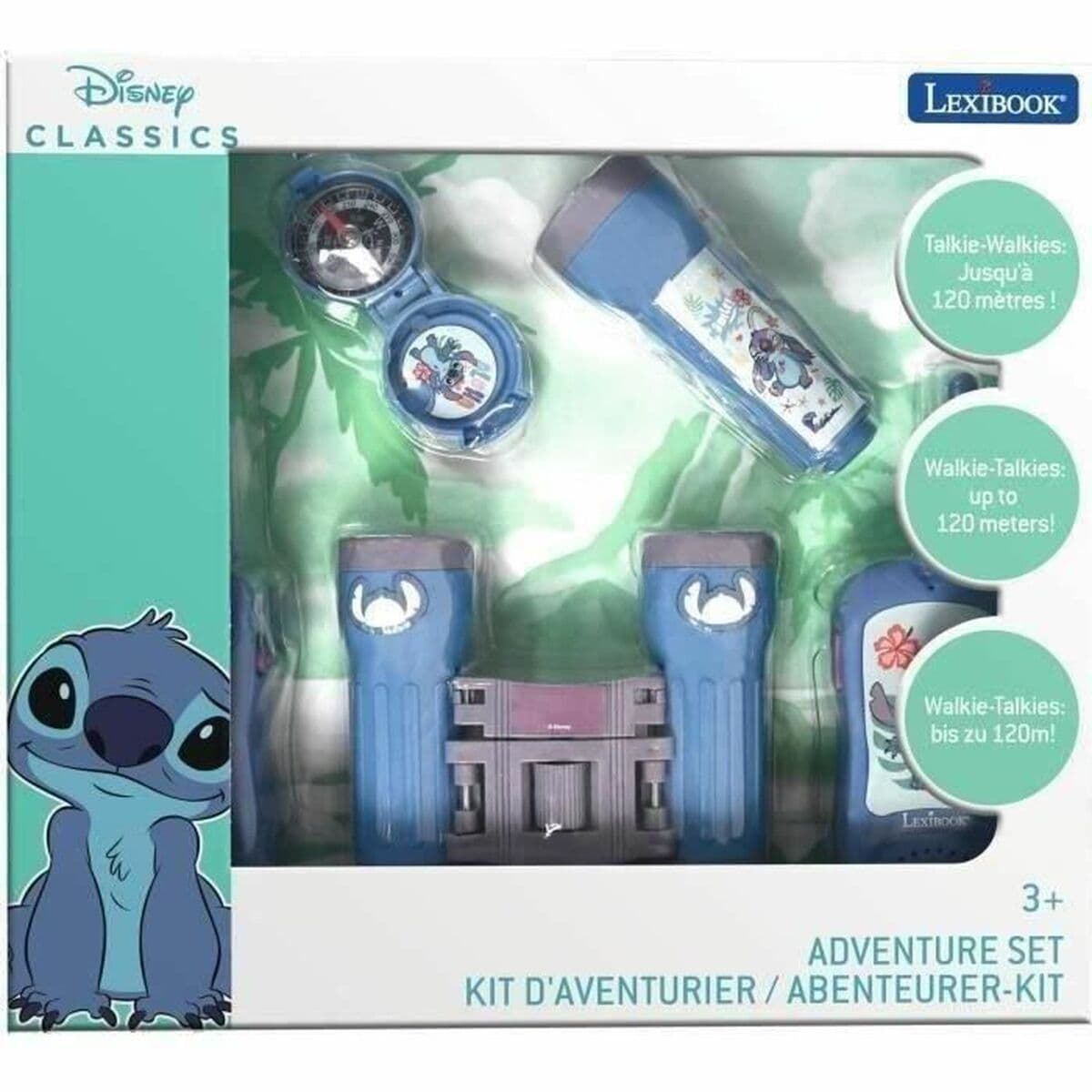 Racijos Lexibook Kit de Aventurero con Walkie Talkies Stitch - Image 5