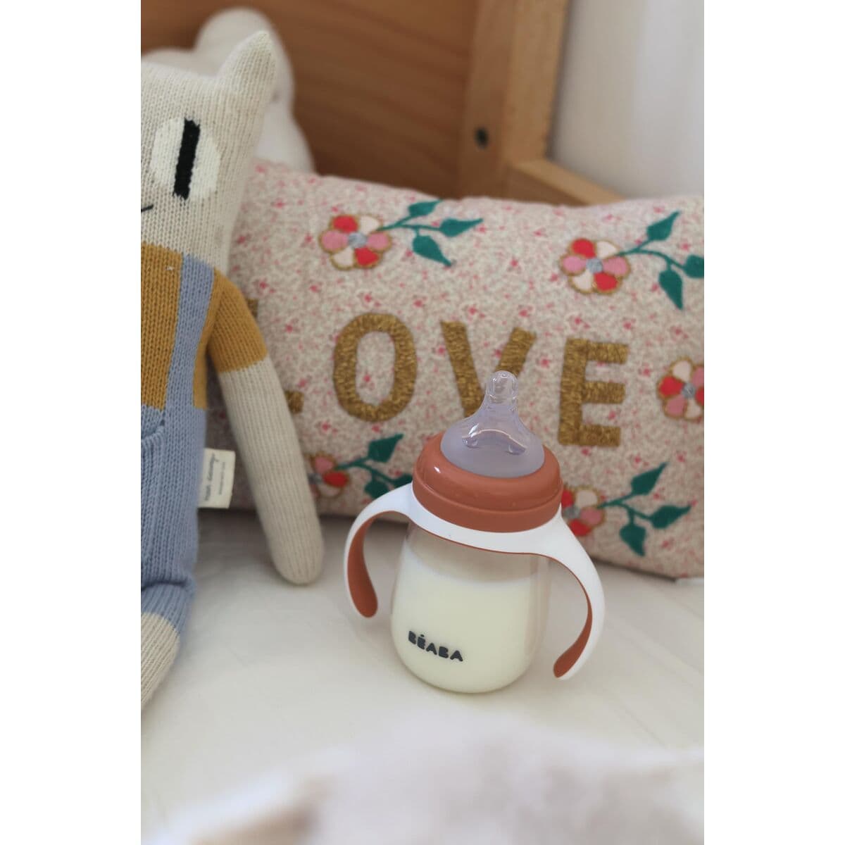 Vaso de Aprendizaje Béaba Naranja 210 ml - Image 9