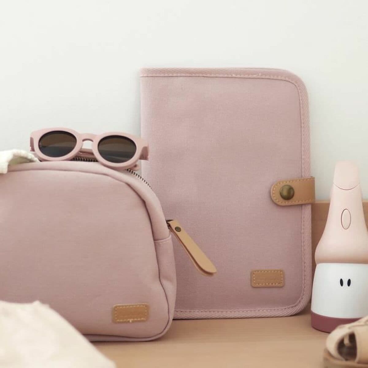 Portadocumentos Béaba Rosa Bebés 17,5 x 25,5 x 1 cm - Image 6