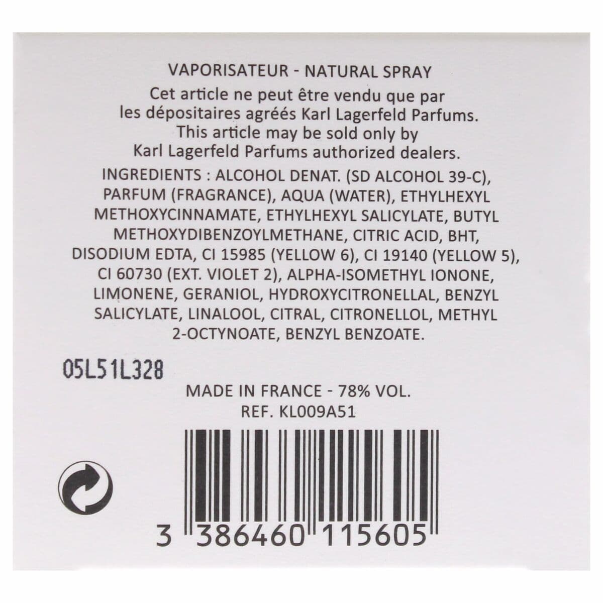 Damesparfum Karl Lagerfeld Karl Paris 21 Rue Saint-Guillaume - Image 10