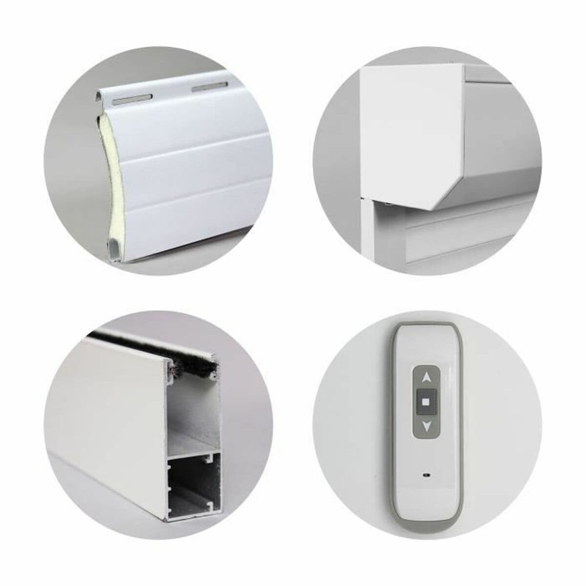 Aklas Balta Aliuminis 140 x 120 cm - Image 2