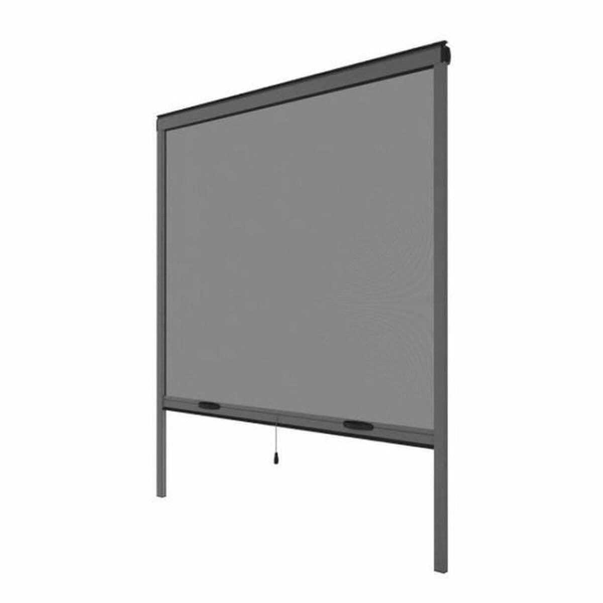 Moskitiera Moustikit Szary Aluminium Okna 125 x 145 cm - Image 2