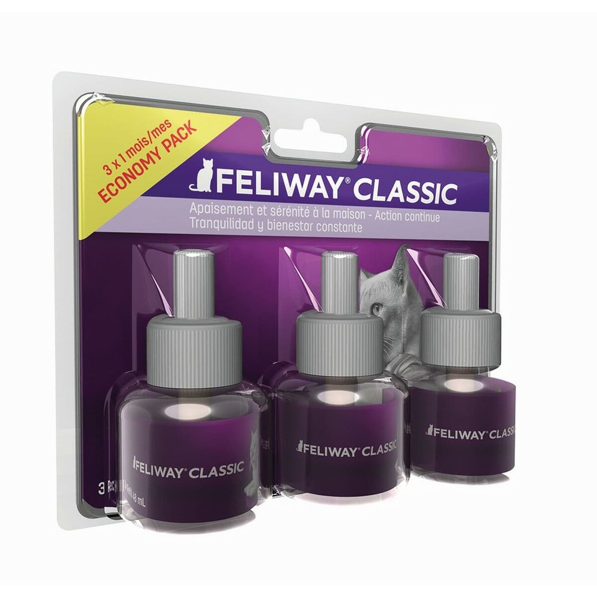 Recambio para difusor de feromonas Ceva Classic 48 ml Gato