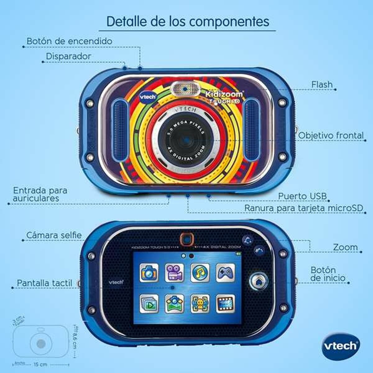 Cámara Digital Infantil Vtech Kidizoom Touch 3,5" 5 Mpx - Image 9