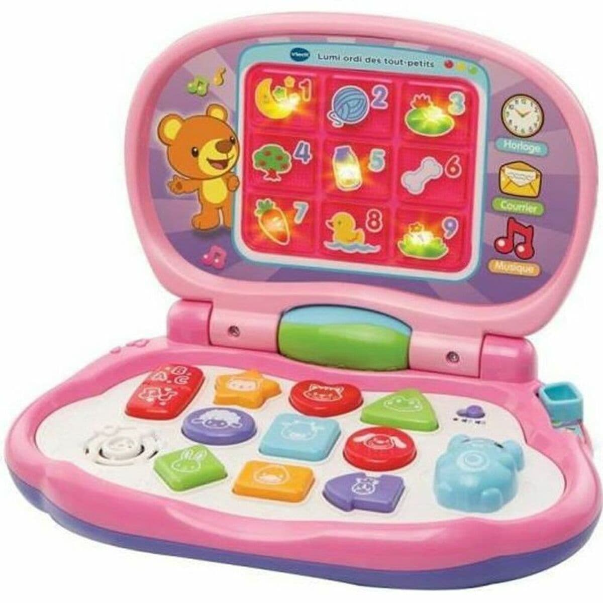 Nešiojamasis kompiuteris Vtech Baby Baby Lumi Ordi Toddler Interaktyvus žaislas