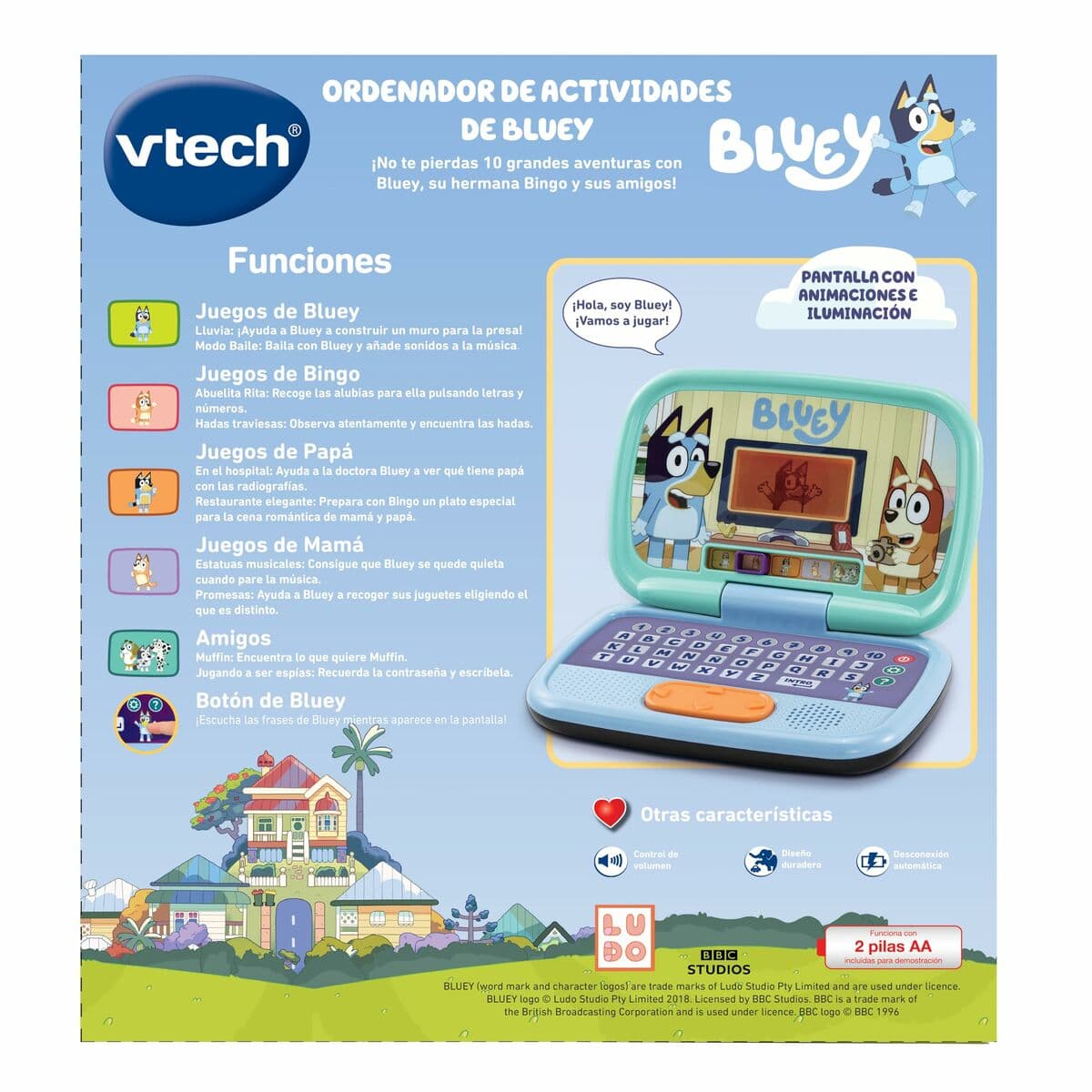 Žaislinis kompiuteris Vtech Bluey ES - Image 4