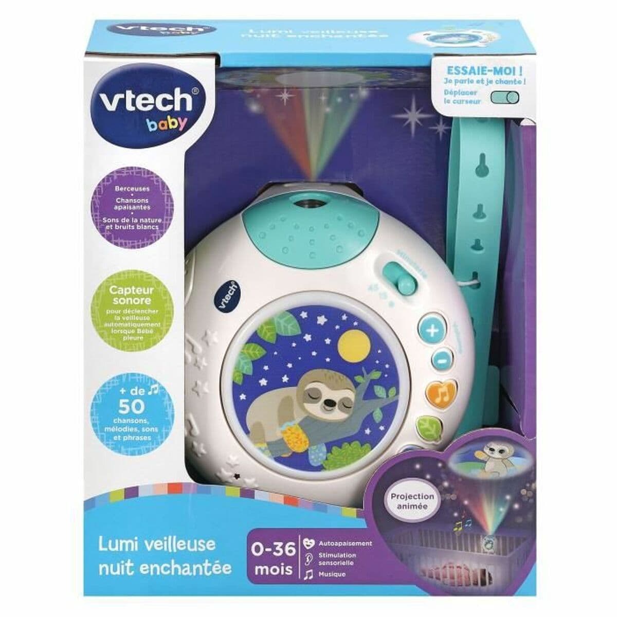 Proyector Vtech Baby  LUMI VEILLEUSE NUIT ENCHANTEE Azul - Image 2