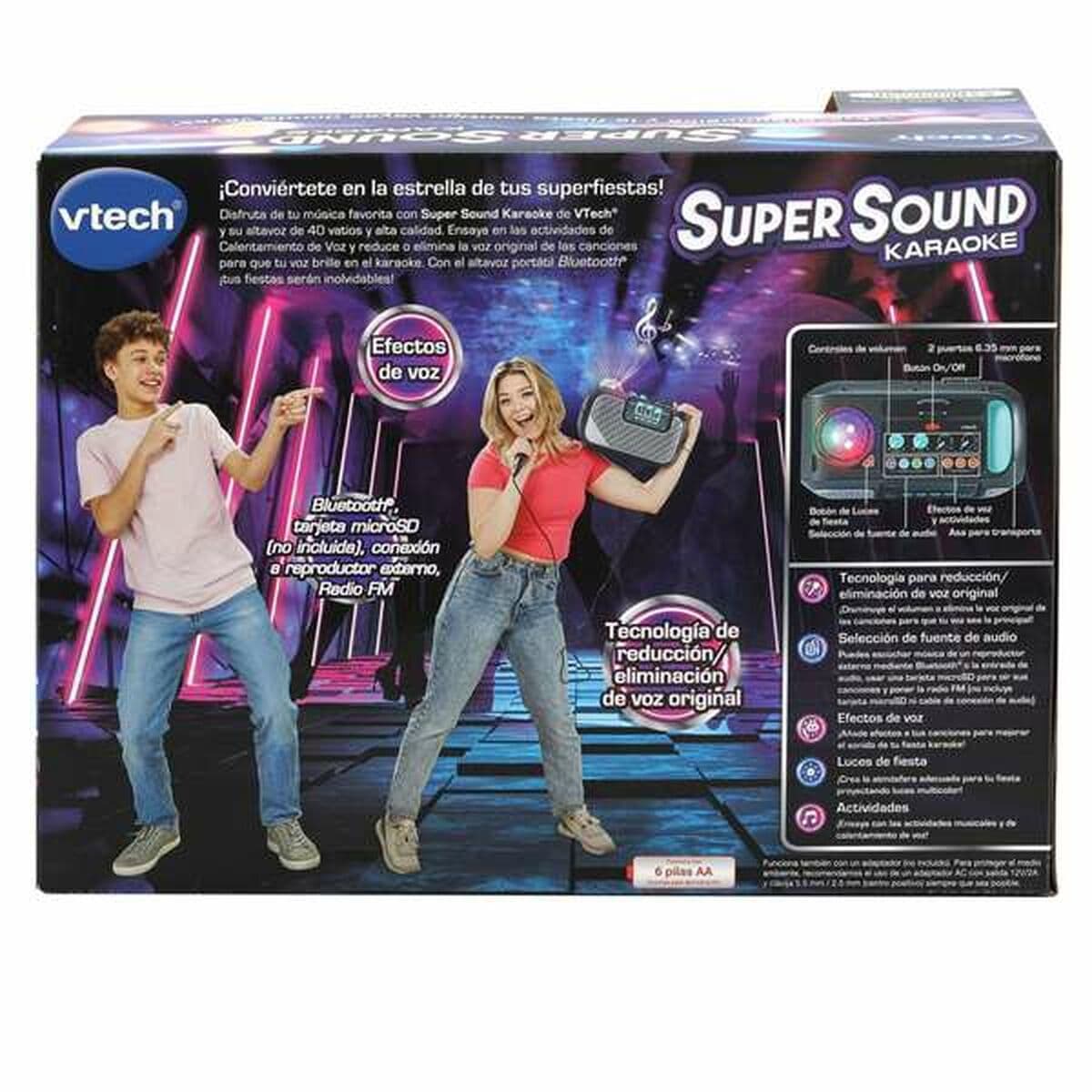 Altoparlante con Microfono Karaoke Vtech Super Sound - Image 3
