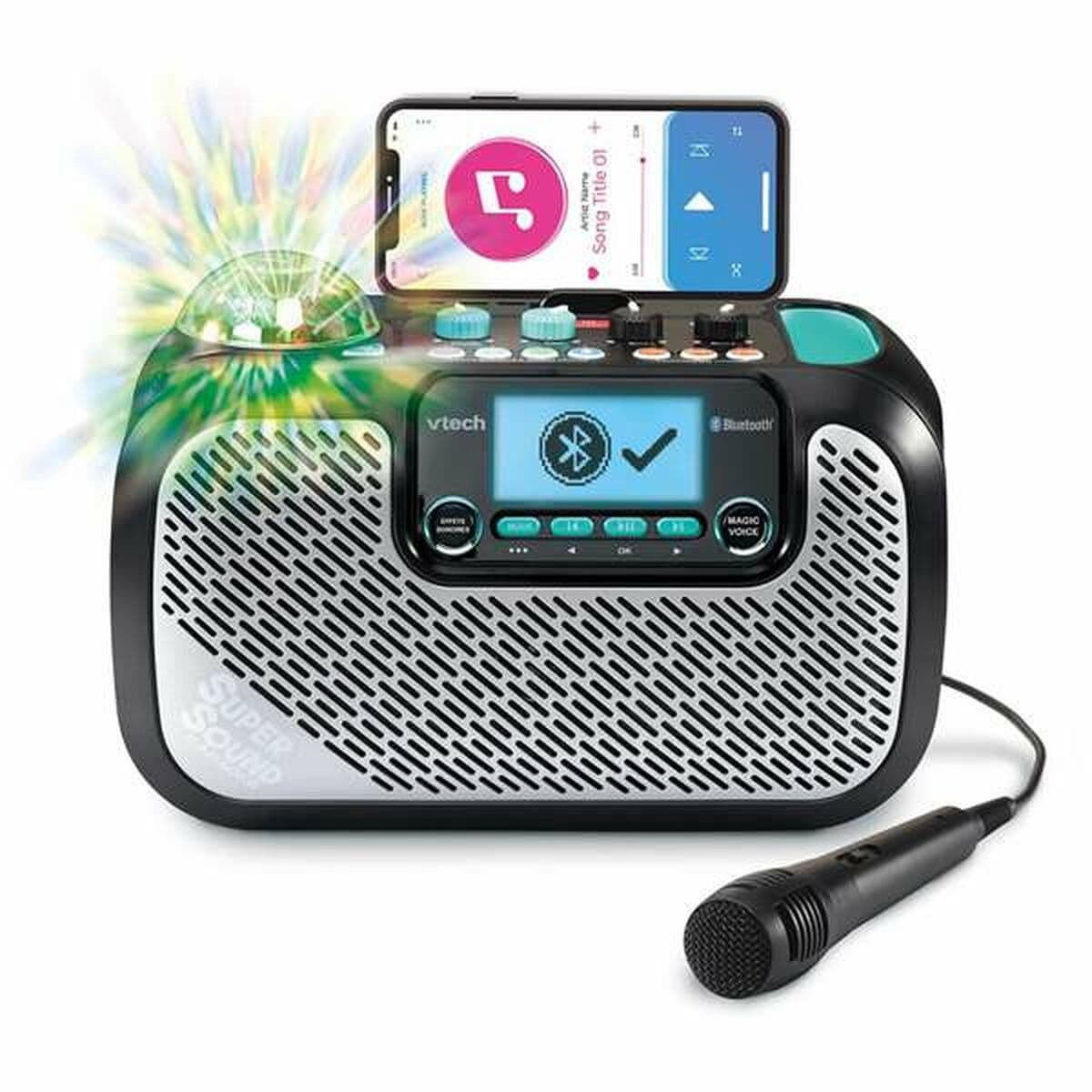 Altoparlante con Microfono Karaoke Vtech Super Sound - Image 8