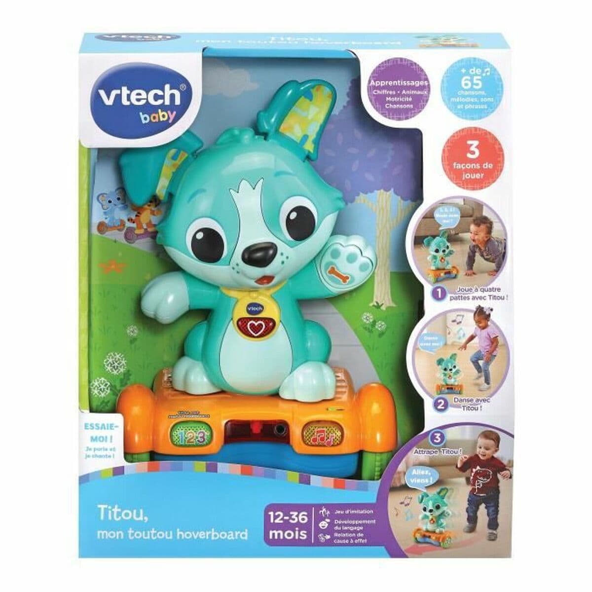 Interaktywny Zwierzak Vtech Baby Titou Mon Toutou - Image 2