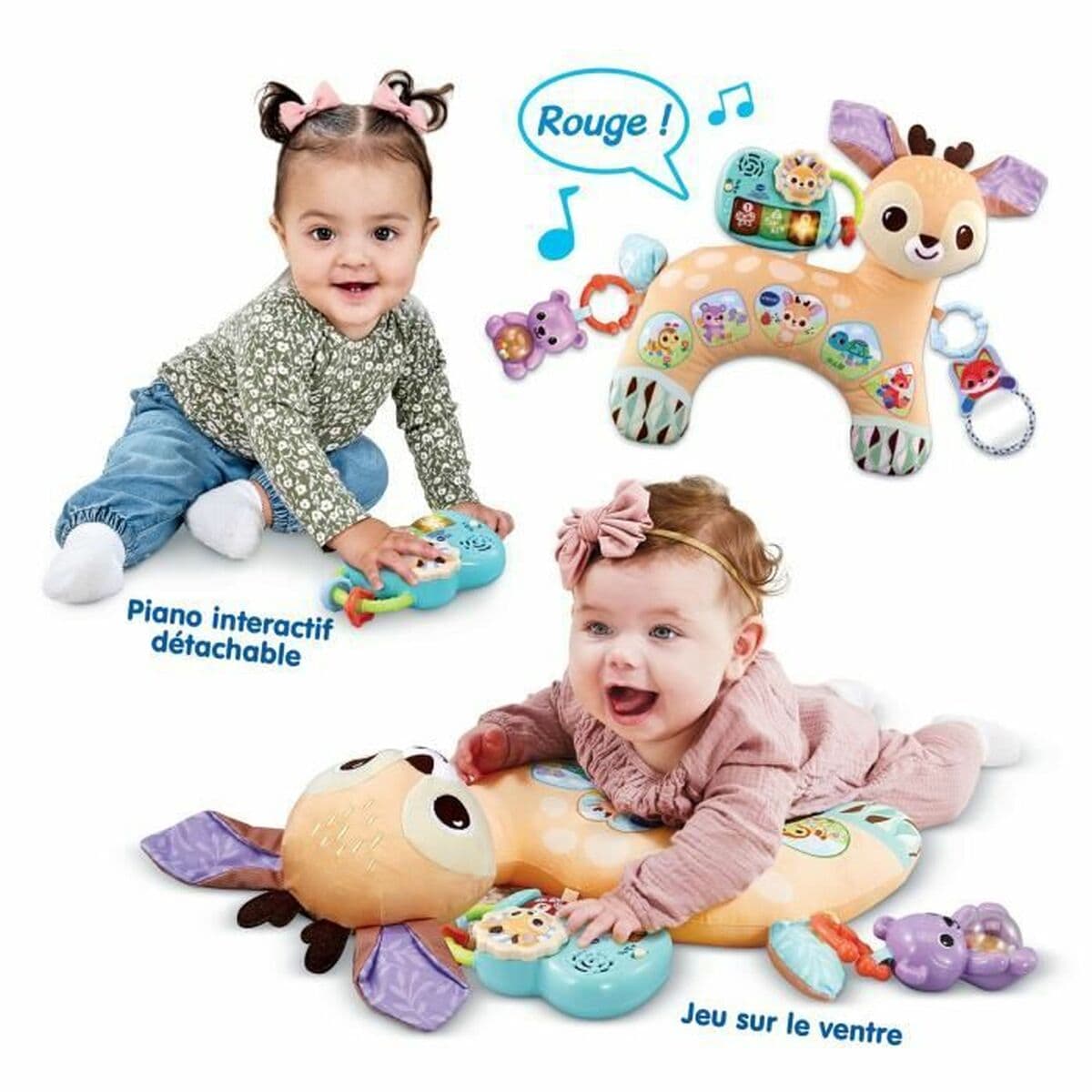 Gioco di Abilità per Bambini Vtech Baby MON COUSSIN D'ÉVEIL SENSORIEL - Image 6