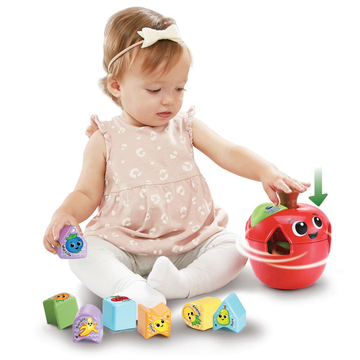Giocattolo Interattivo per Bambini Vtech Baby Tourni Pomme Des Formes - Image 4