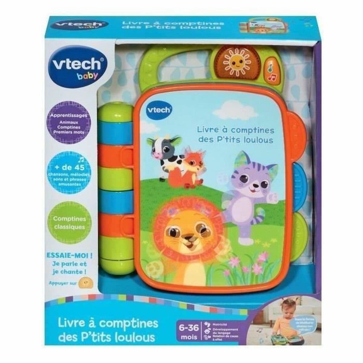 Gra edukacyjna Vtech Baby Livre à comptines des P´tits Loulous (FR) - Image 2