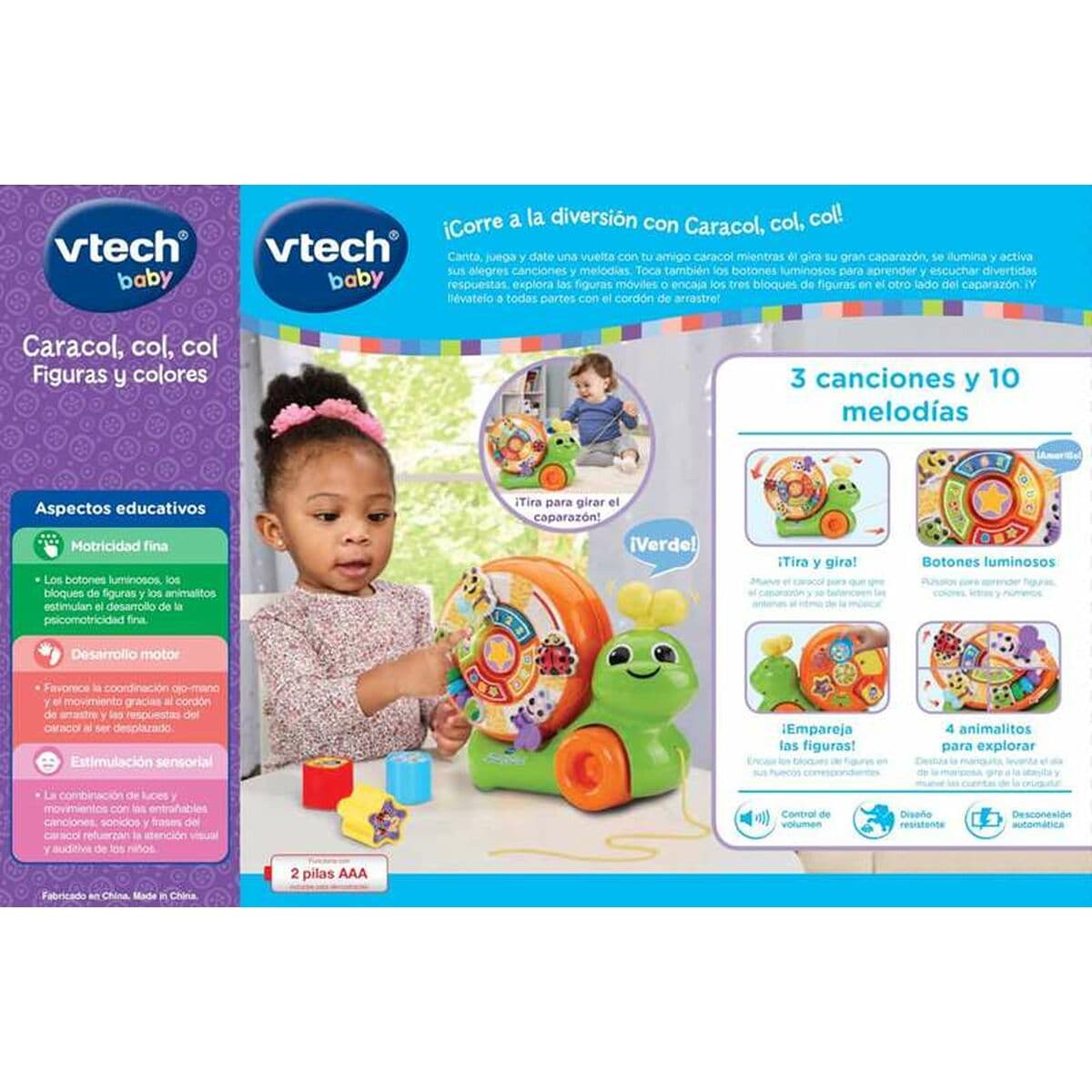 Zabawka do ciągnięcia Vtech Caracol - Image 6