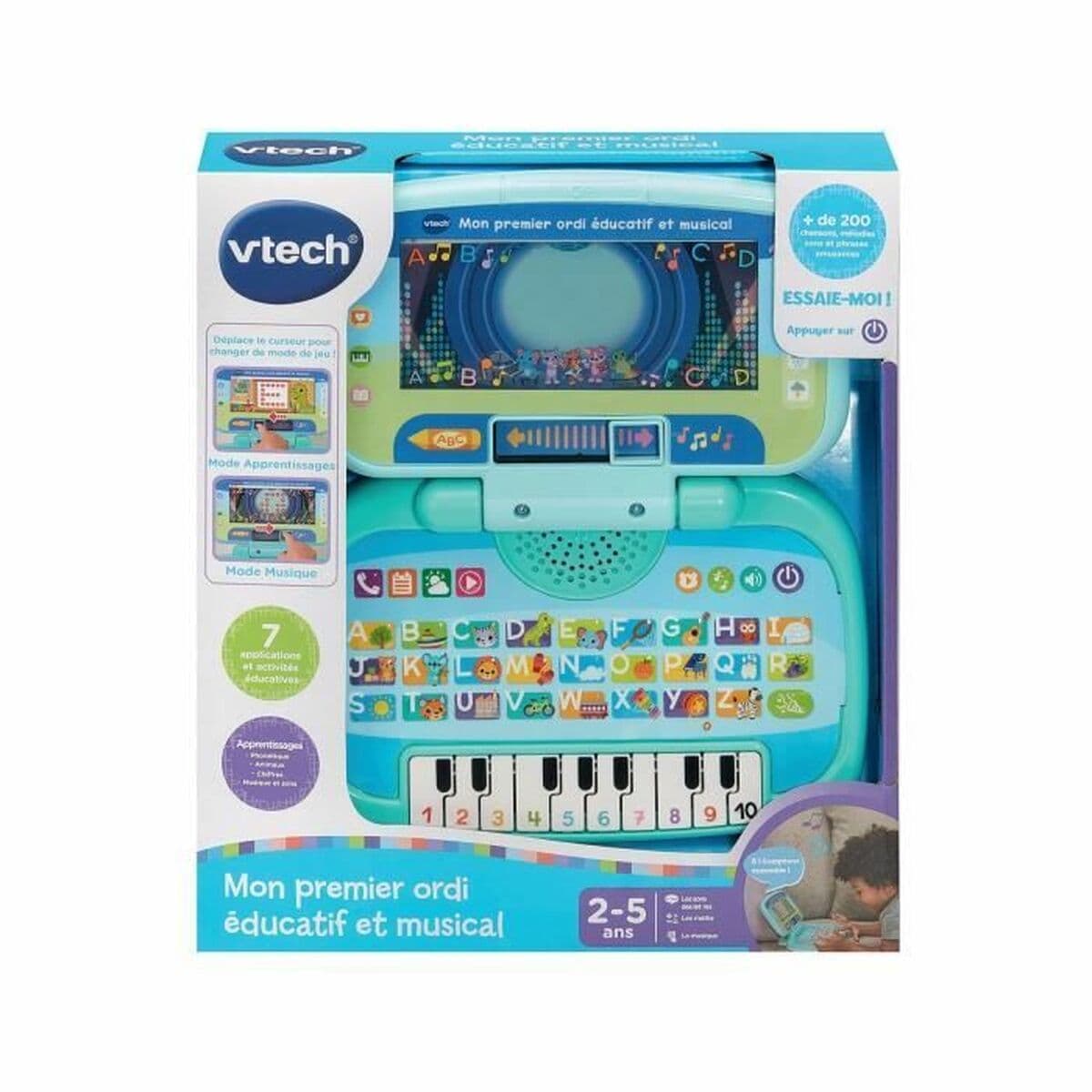 Mokomasis žaidimmas Vtech Baby MI PRIMERA COMPUTADORA EDUCATIVA Y MUSICAL Prancūzų - Image 6